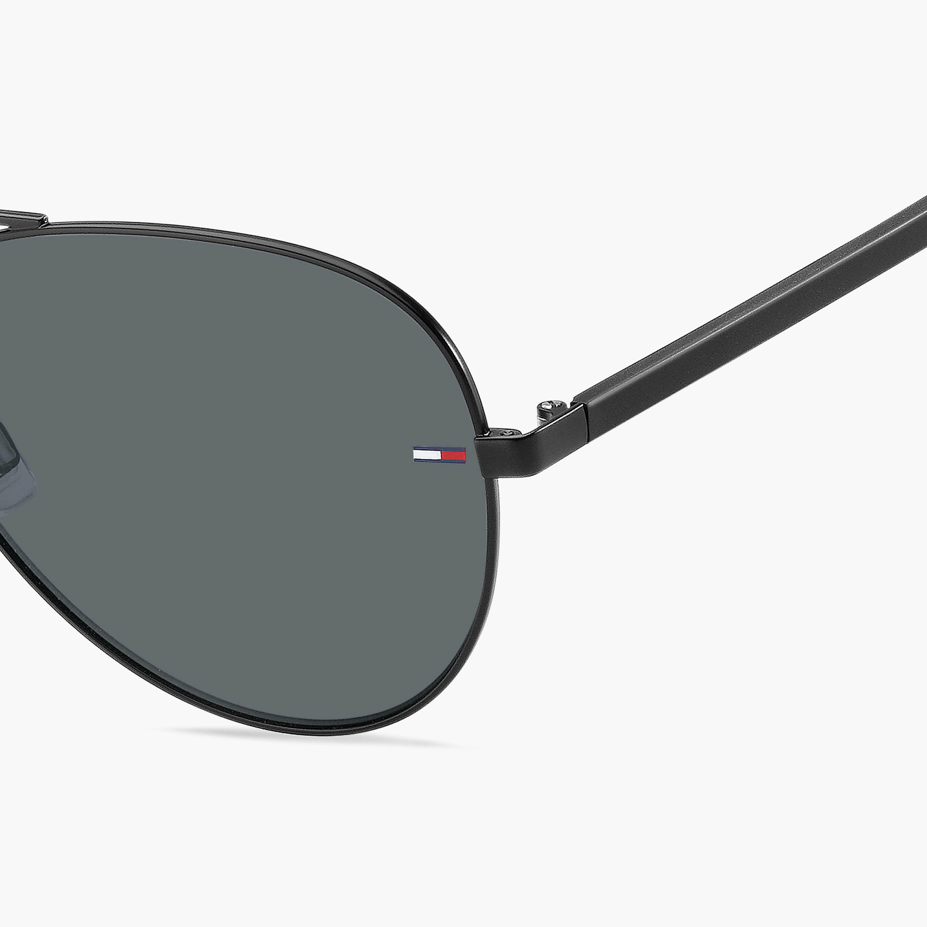 Tommy Hilfiger UV Protected Grey Lens 60 mm Pilot Sunglasses | 203055-men-sunglasses-image-3
