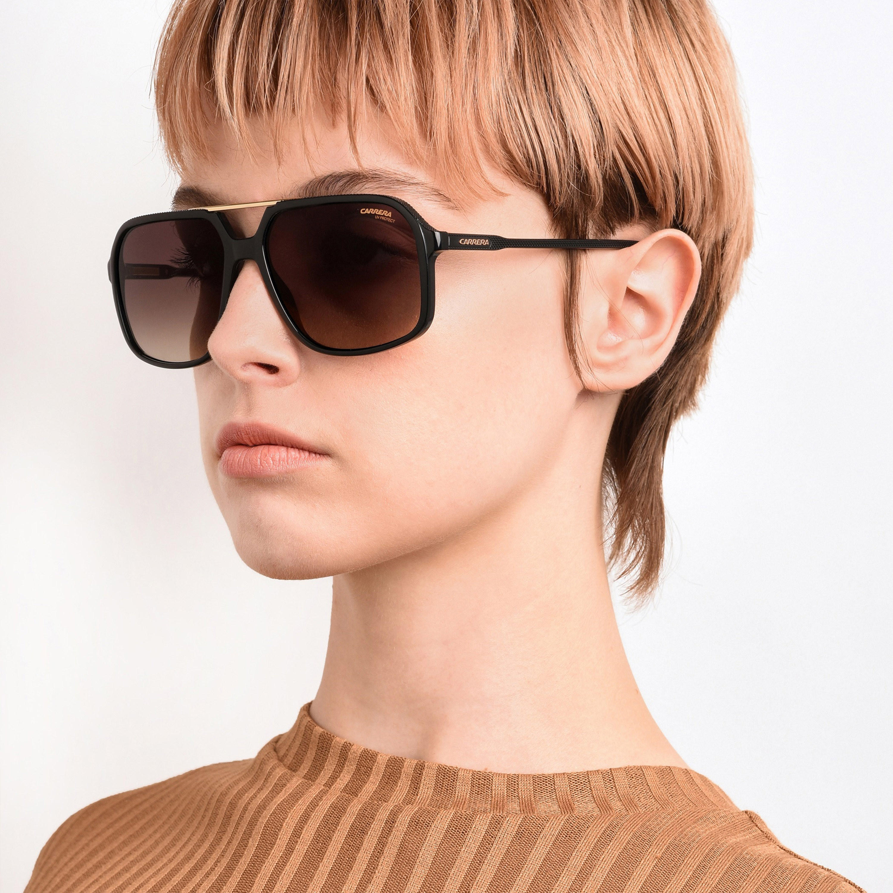 Carrera Unisex UV Protected Brown Lens Square Sunglass-202715R6060HA-men-sunglasses-image-6