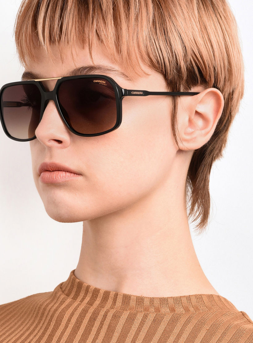Carrera Unisex UV Protected Brown Lens Square Sunglass-202715R6060HA-men-sunglasses-image-6
