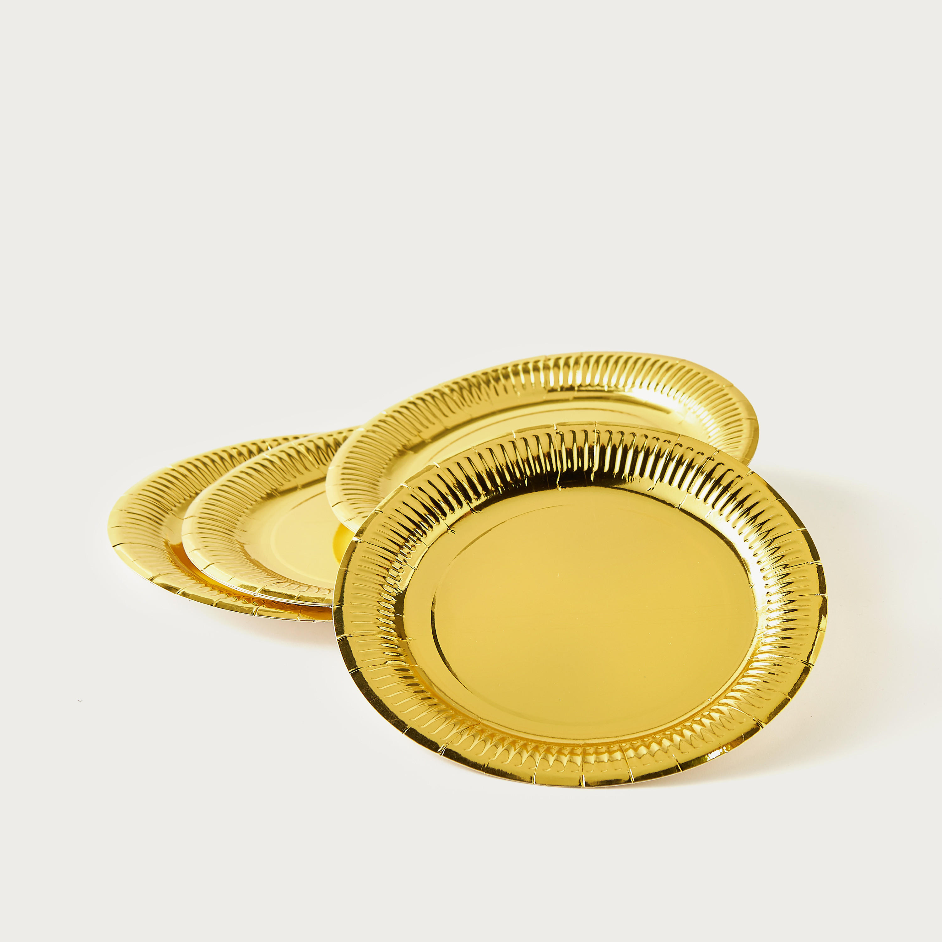 طقم صحون ورقية سادة من فايندز-household-decorandfragrance-decoraccessories-partysupplies-image-4