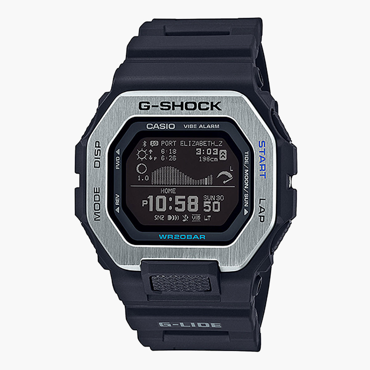 G -Shock Men's Blue Digital Resin Strap Watch -GBX-100-1DR-men-watchesandjewellery-watches-image-1