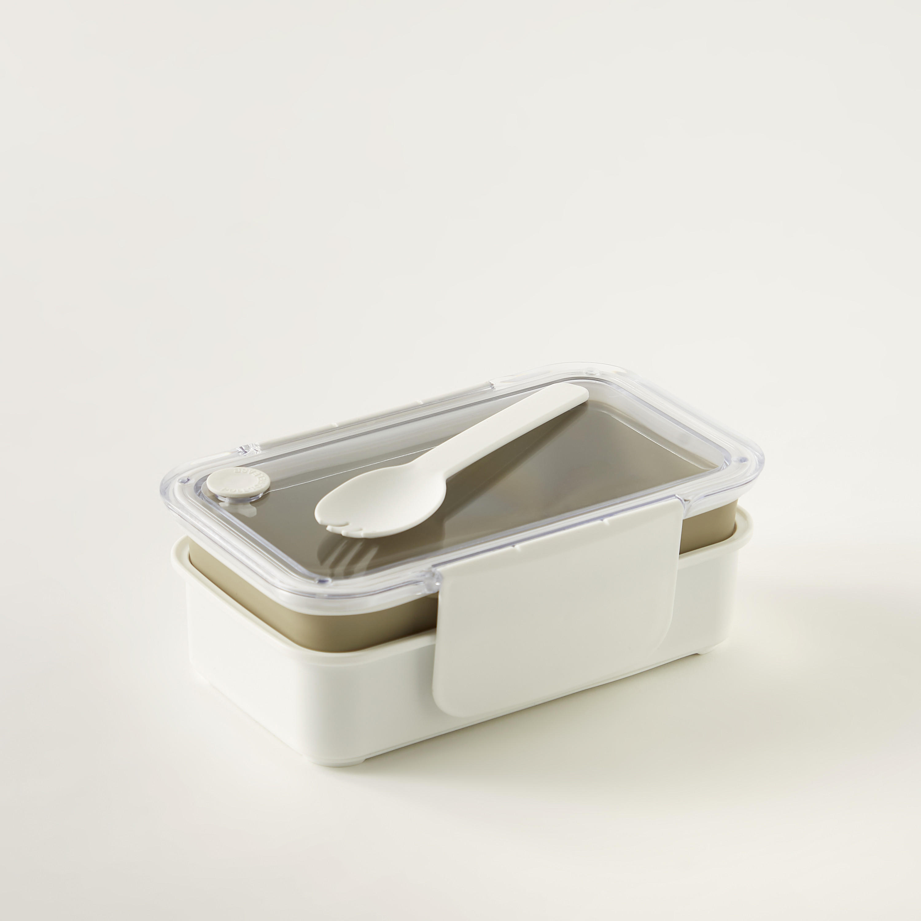 GLOO Layered Lunch Box with Clip Lock Lid and Fork-school-lunchessentials-lunchboxes-image-1