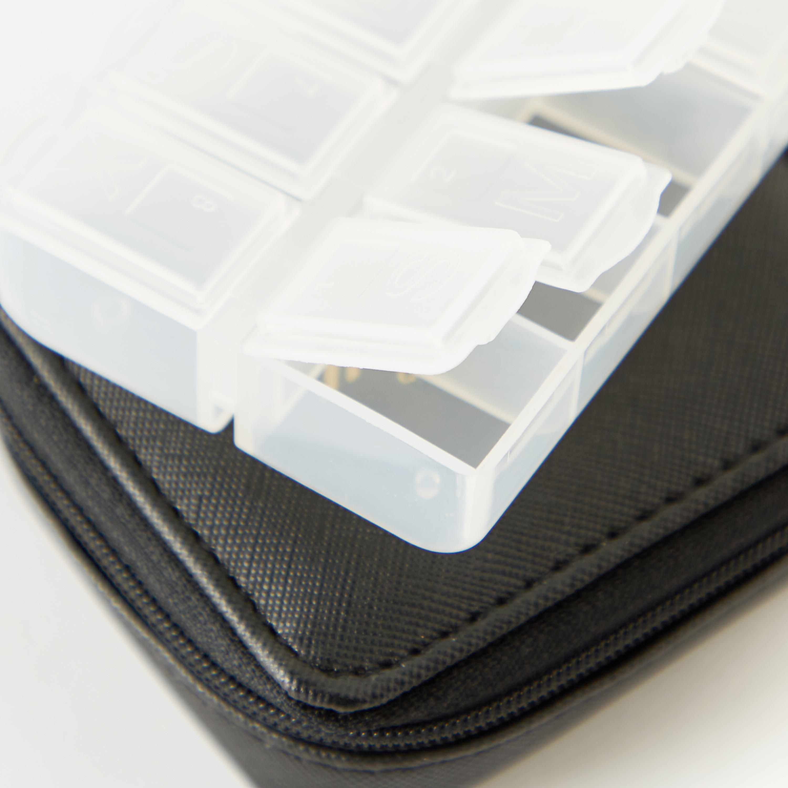 Findz Textured Pill Case with Zip Closure-travel-accessories-image-4