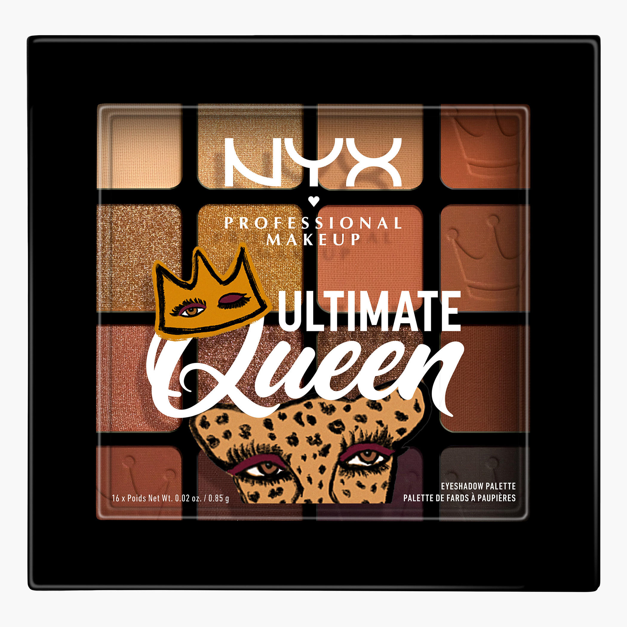 باليت ظلال عيون ألتيميت كوين من نيكس بروفيشنال ميك آب-beautyandpersonalcare-makeup-eyes-eyeshadows-image-1