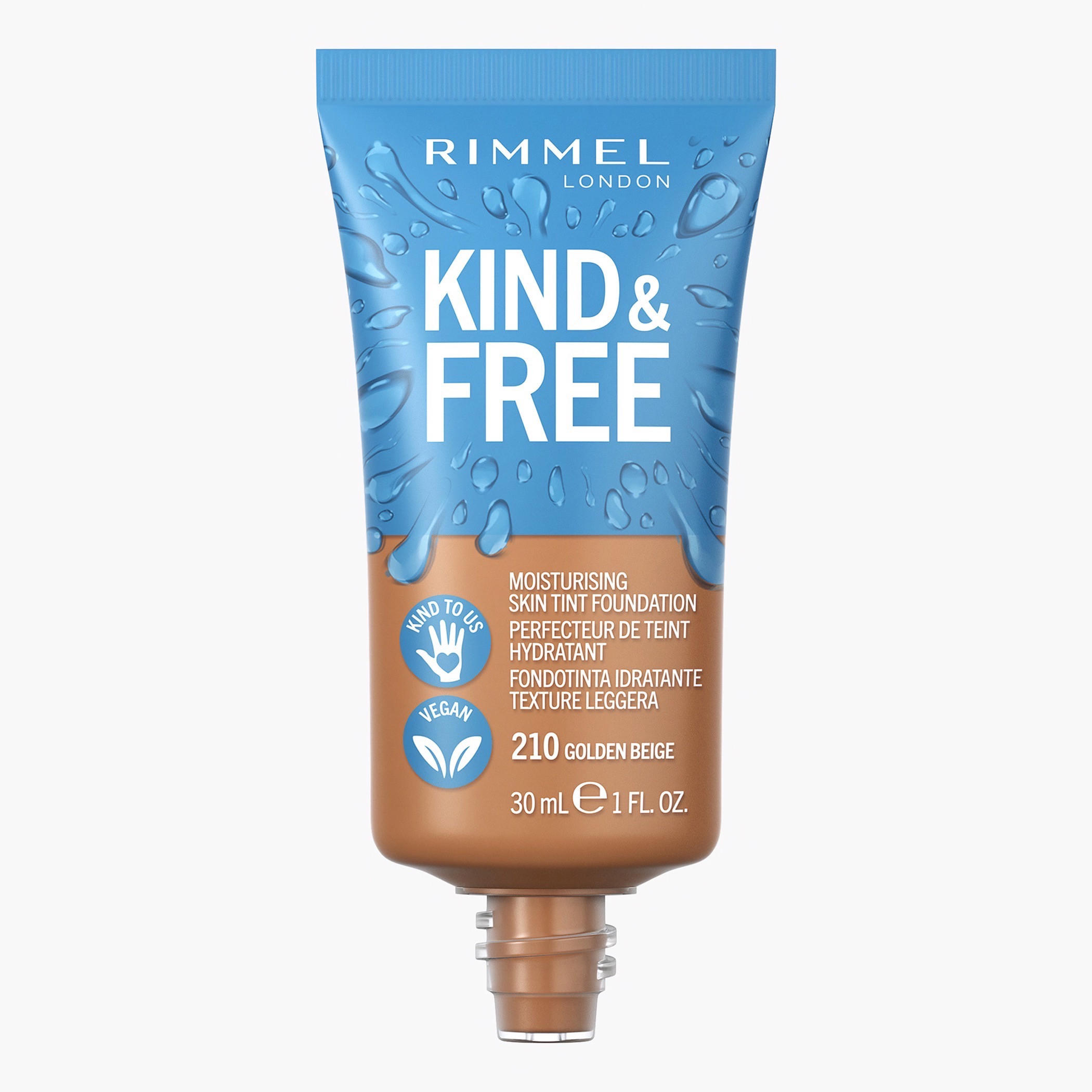 Rimmel Kind and Free Moisturising Skin Tint Foundation - 30 ml-beautyandpersonalcare-makeup-face-foundations-image-1