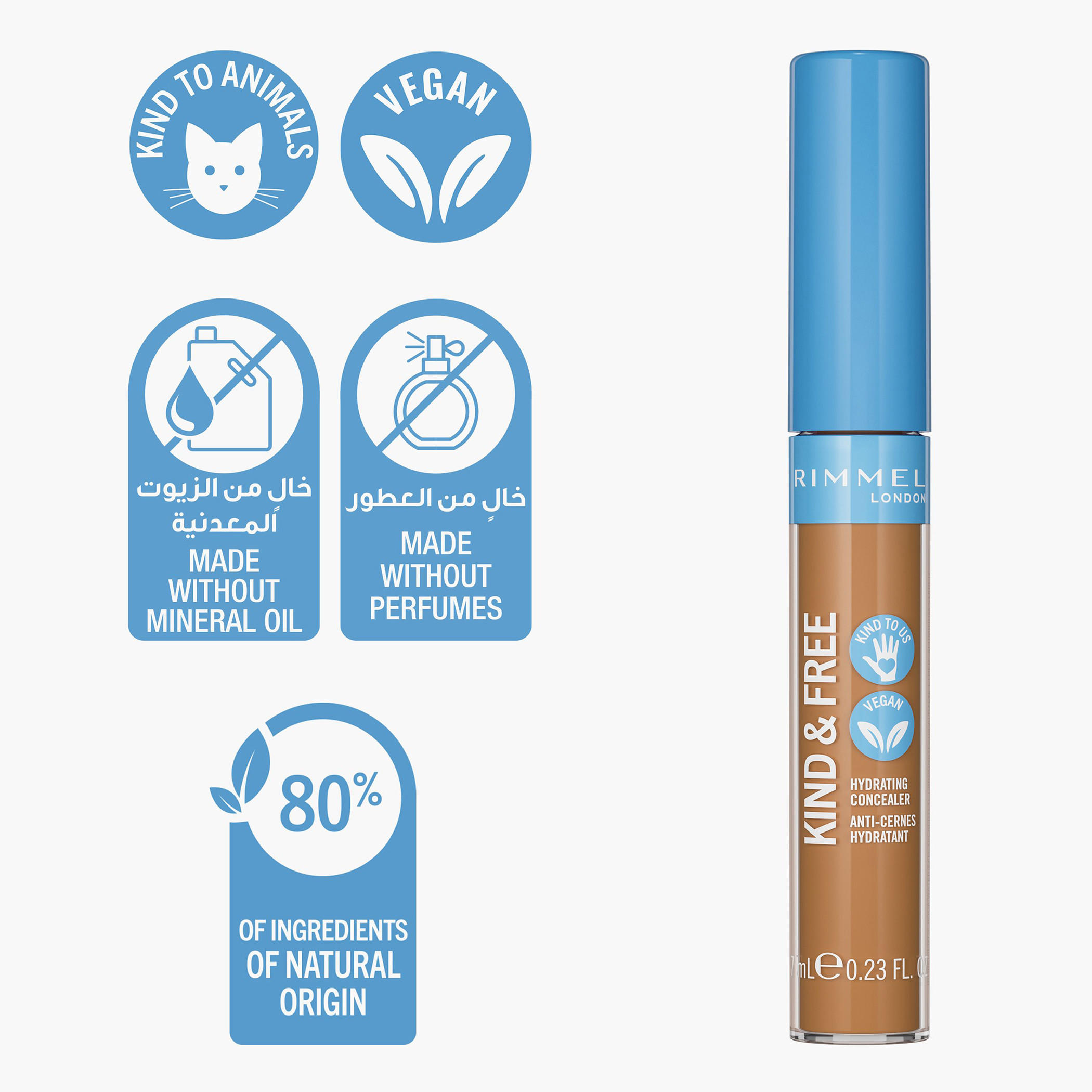 Rimmel Kind and Free All-Day Hydrating Liquid Concealer - 7 ml-beautyandpersonalcare-makeup-face-concealers-image-2
