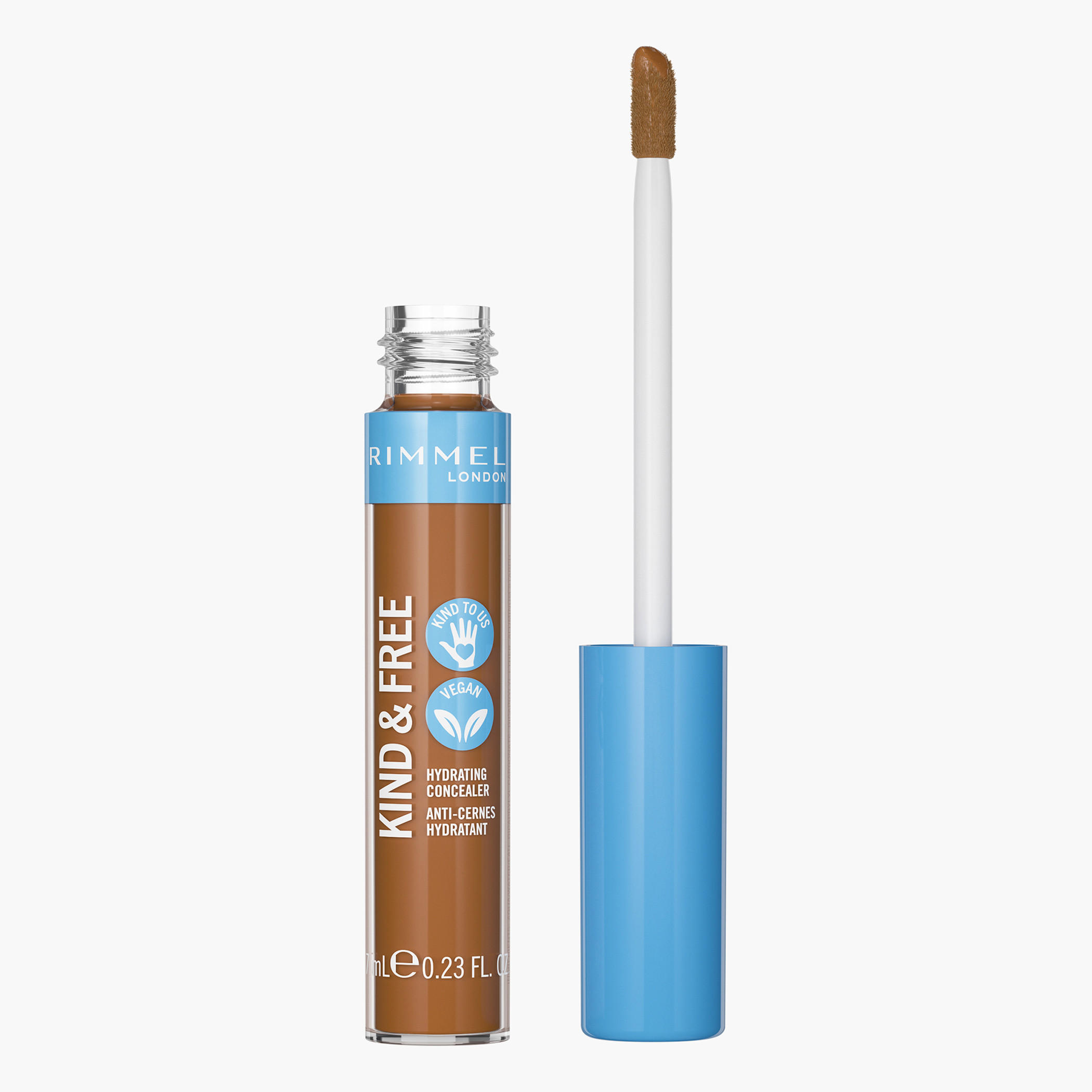 كونسيلر سائل مرطب كايند أند فري أول داي من ريميل - 7 مل-beautyandpersonalcare-makeup-face-concealers-image-1
