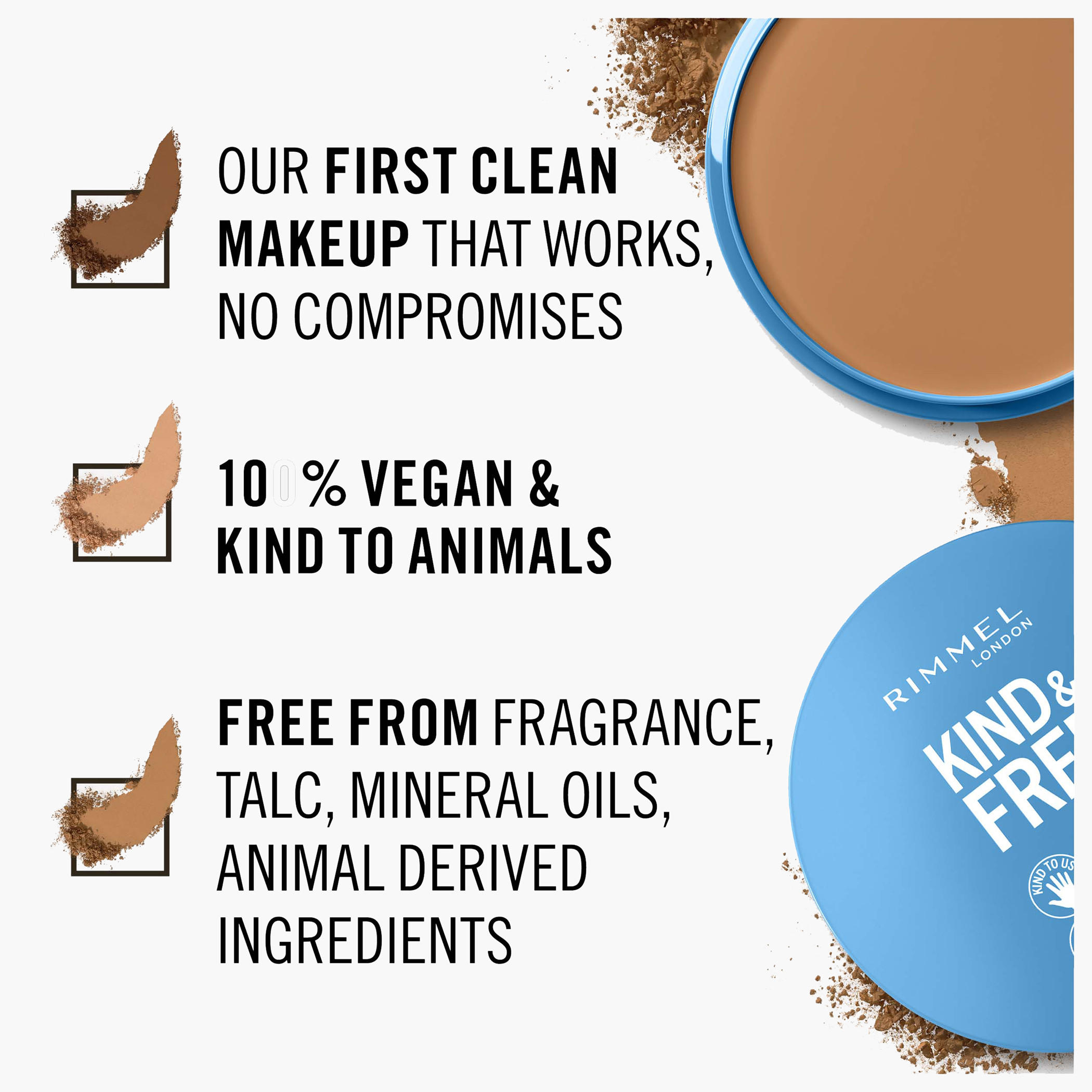 Rimmel Kind and Free Pressed Powder Foundation - 10 gms-beautyandpersonalcare-makeup-face-foundations-image-4