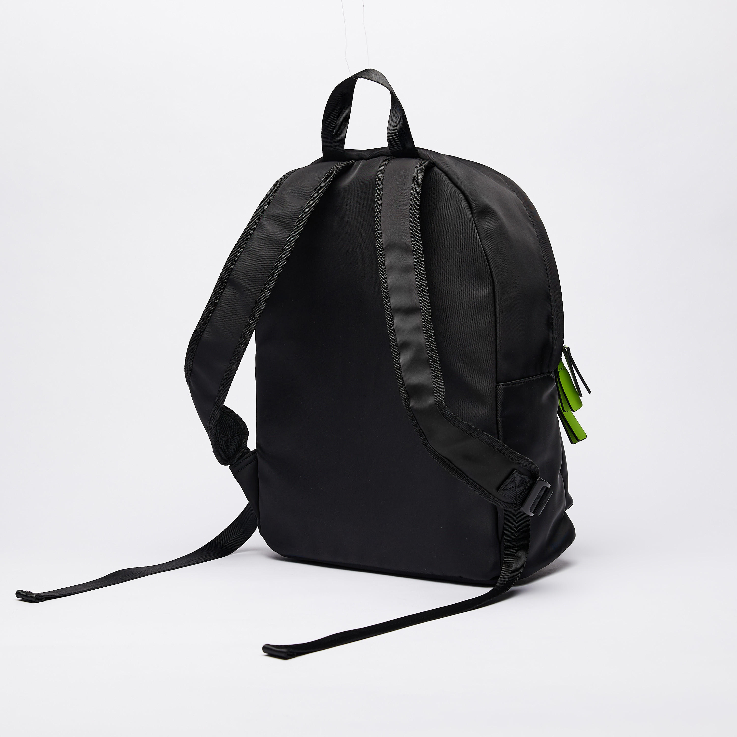 Lee Cooper Solid Backpack with Zip Closure and Adjustable Shoulder Straps-women-bagsandwallets-backpacks-image-2