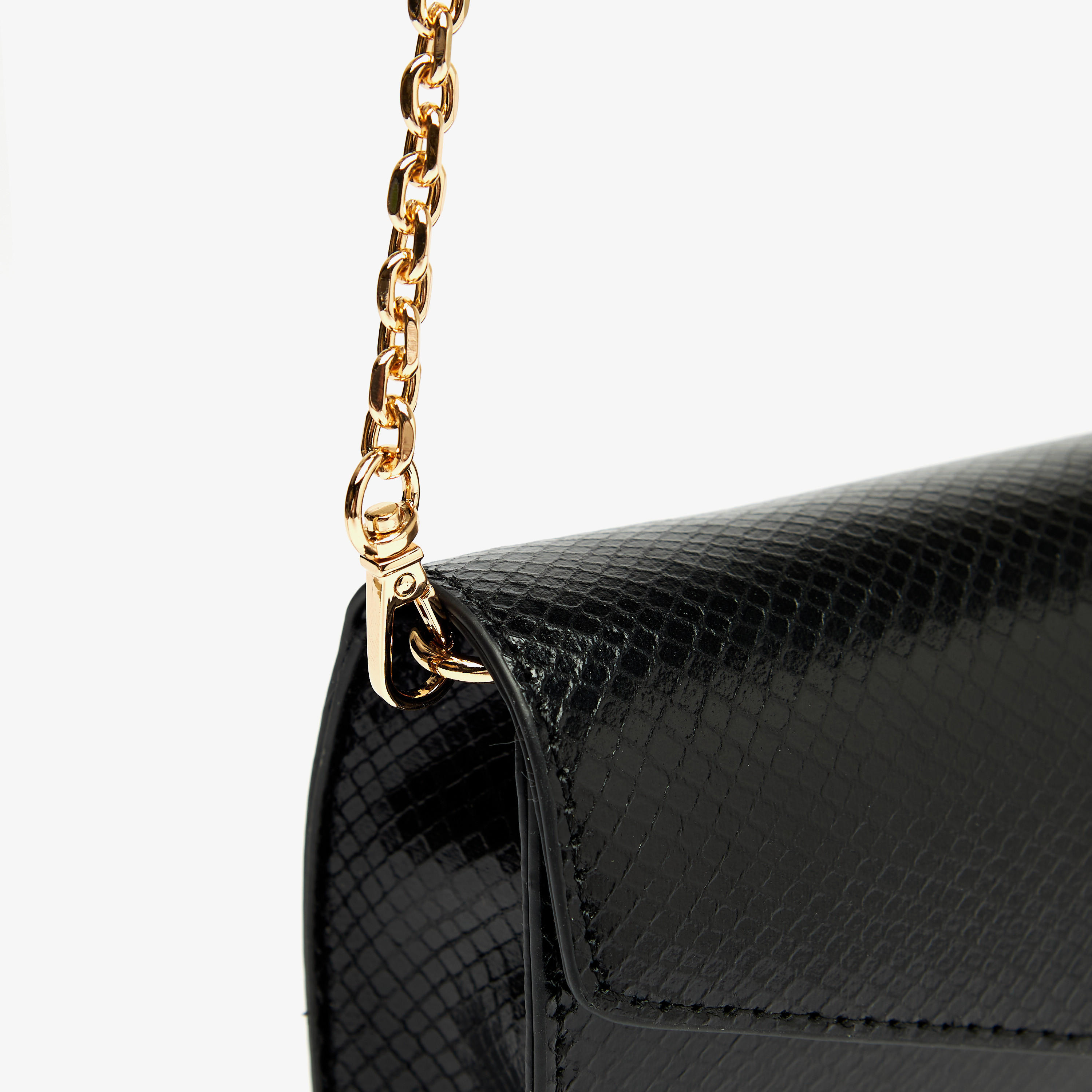 Celeste Textured Clutch with Detachable Chain Strap and Button Closure-women-bagsandwallets-wallets-image-4