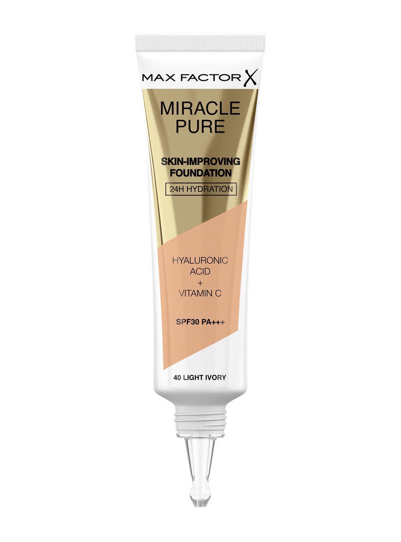 كريم أساس ميراكل بيور لتحسين البشرة من ماكس فاكتور-beautyandpersonalcare-makeup-face-foundations-image-2