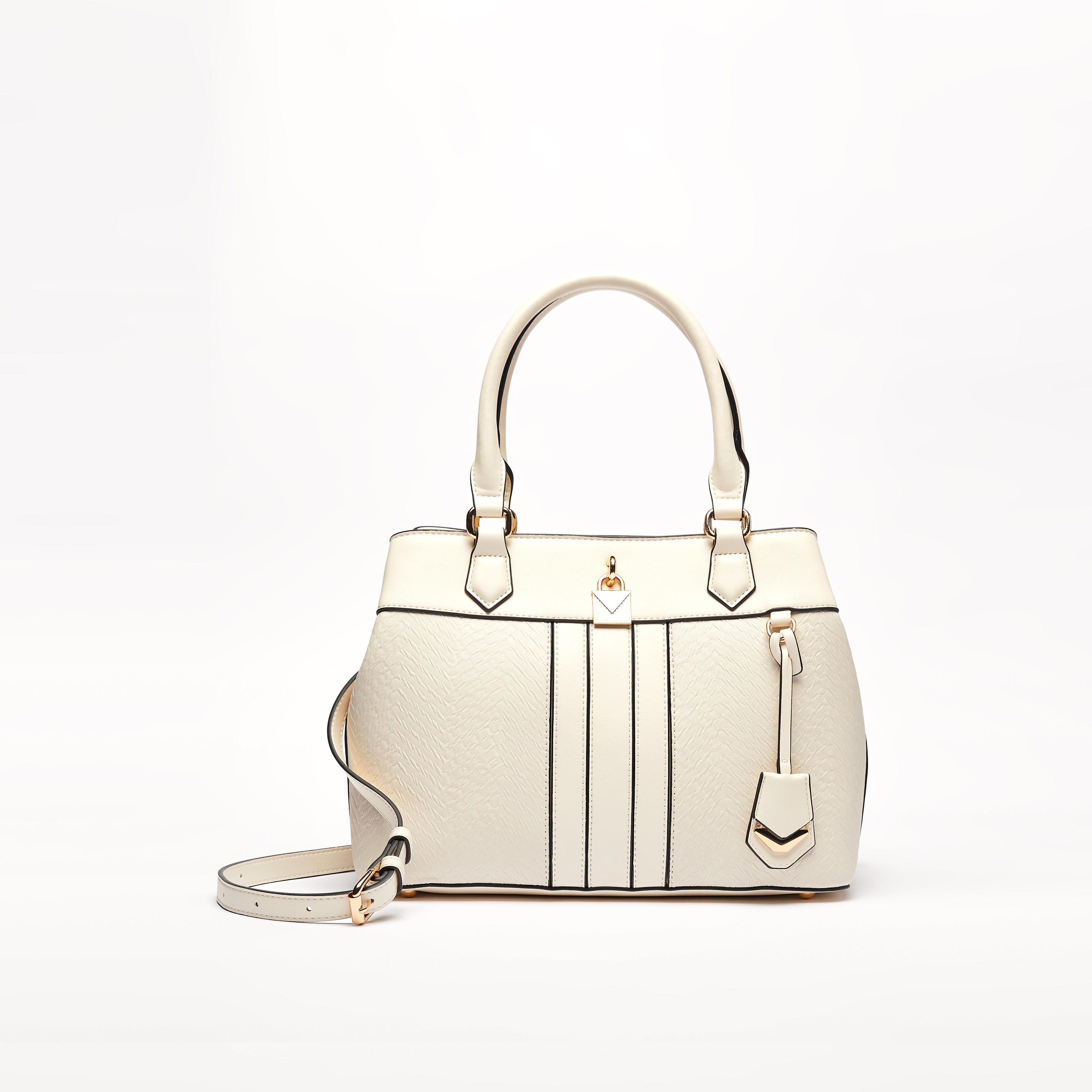 Jane Shilton Textured Tote Bag with Detachable Strap and Zip Closure-women-bagsandwallets-handbags-image-1