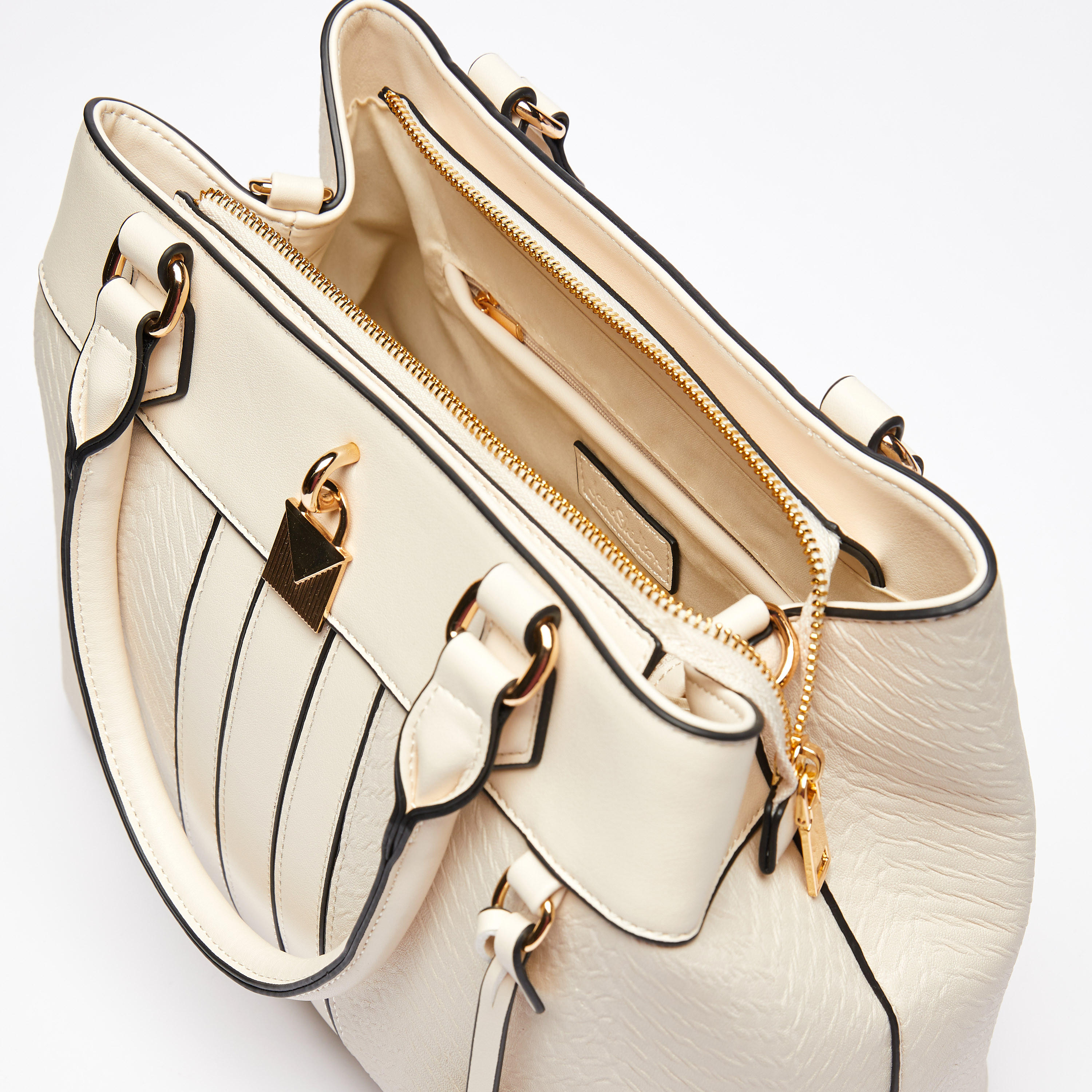 Jane Shilton Textured Tote Bag with Detachable Strap and Zip Closure-women-bagsandwallets-handbags-image-6