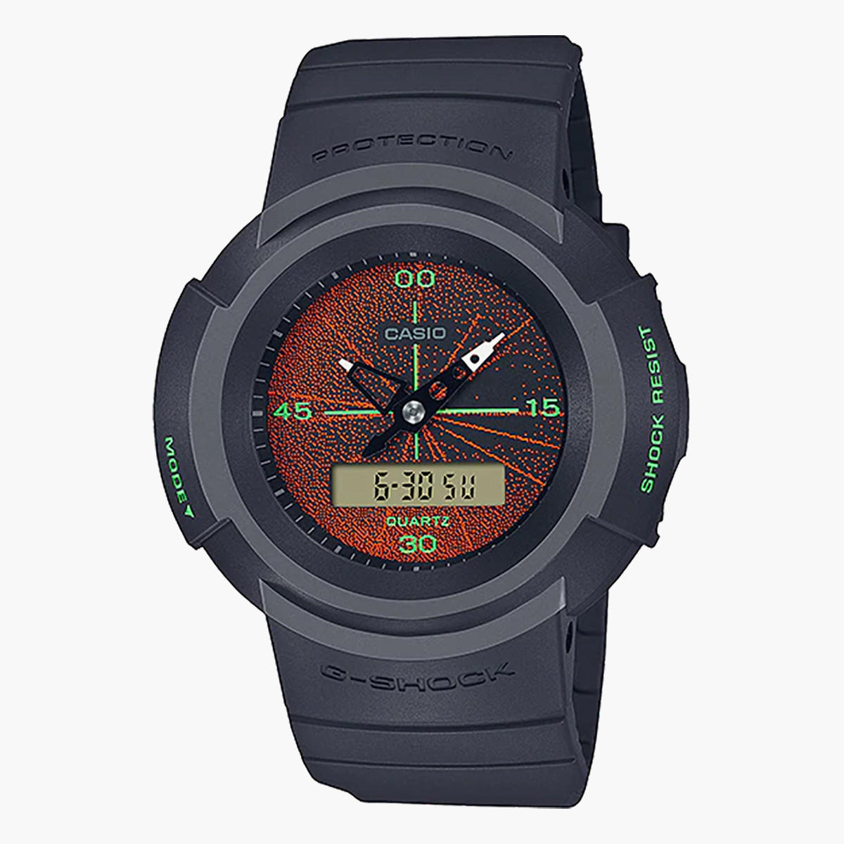 G -Shock Men's Blue Analog/Digital Resin Strap Watch -AW-500MNT-1ADR-men-watchesandjewellery-watches-image-1