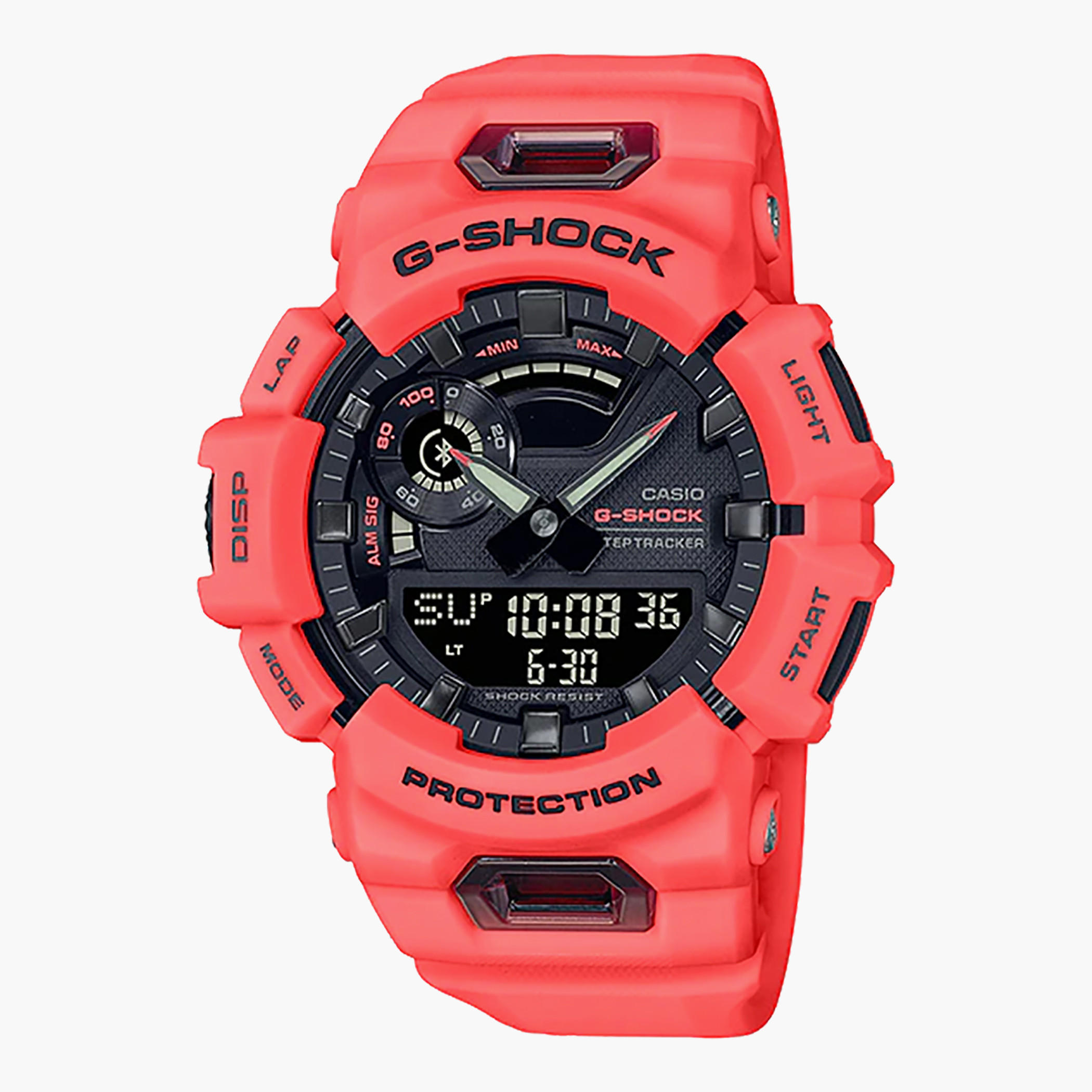 G -Shock Men's Red Analog/Digital Resin Strap Watch -GBA-900-4ADR-men-watchesandjewellery-watches-image-1