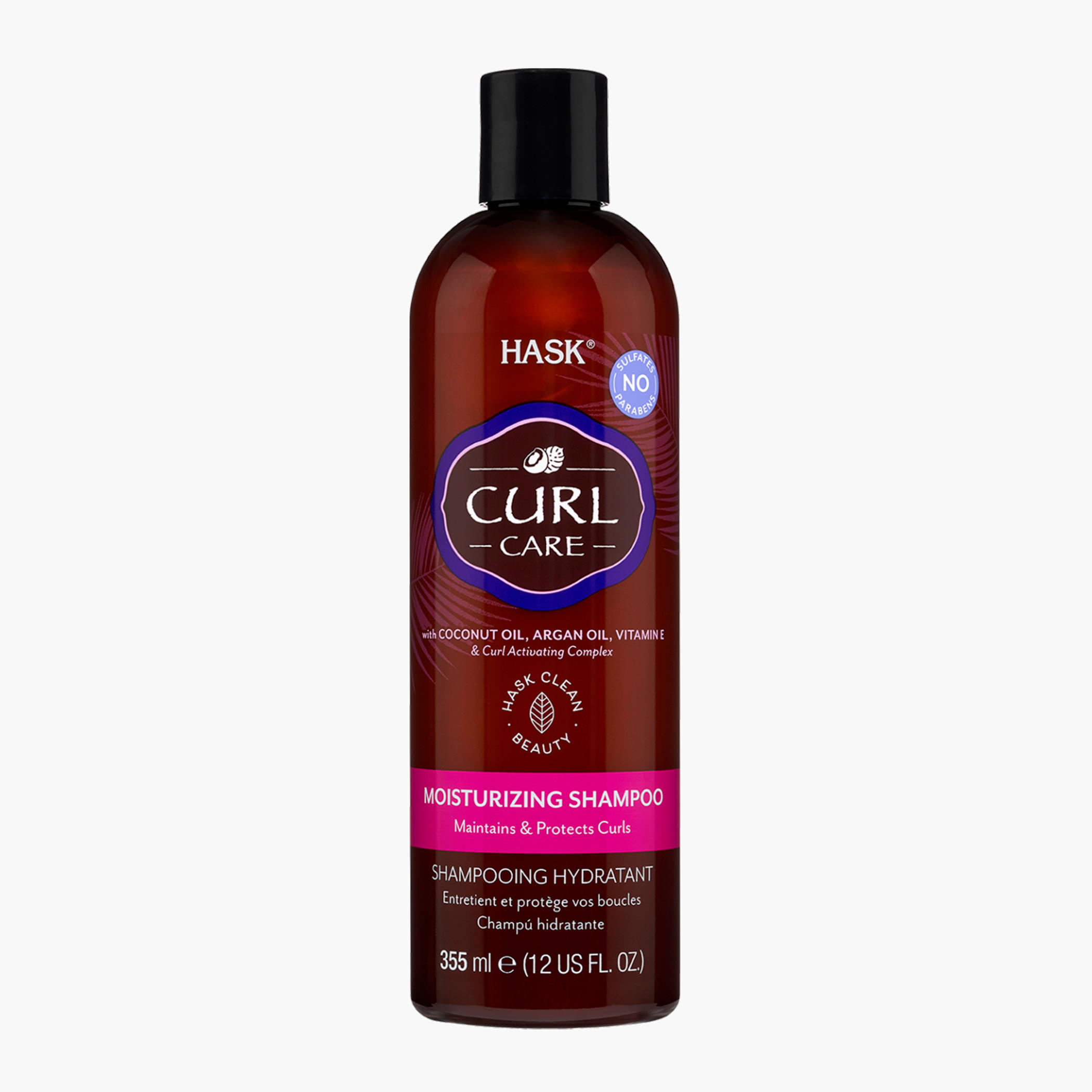 HASK  Curl Care Moisturizing Shampoo -  355 ml-beautyandpersonalcare-hair-haircare-shampoos-image-1