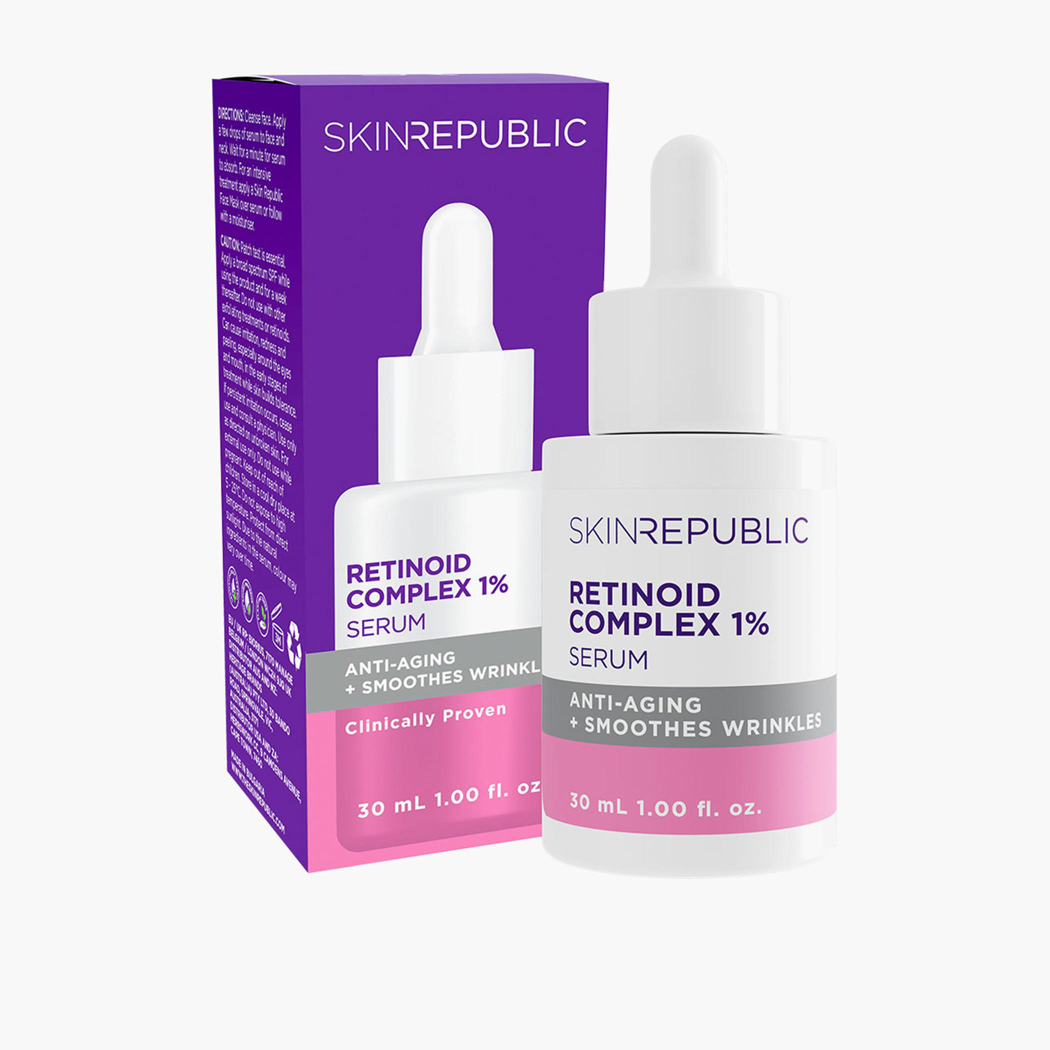 Skin Republic Retinoid Complex 1% and 15% Squalane Serum Anti Aging & firming 30ml-beautyandpersonalcare-skin-treatmentsandserums-image-1