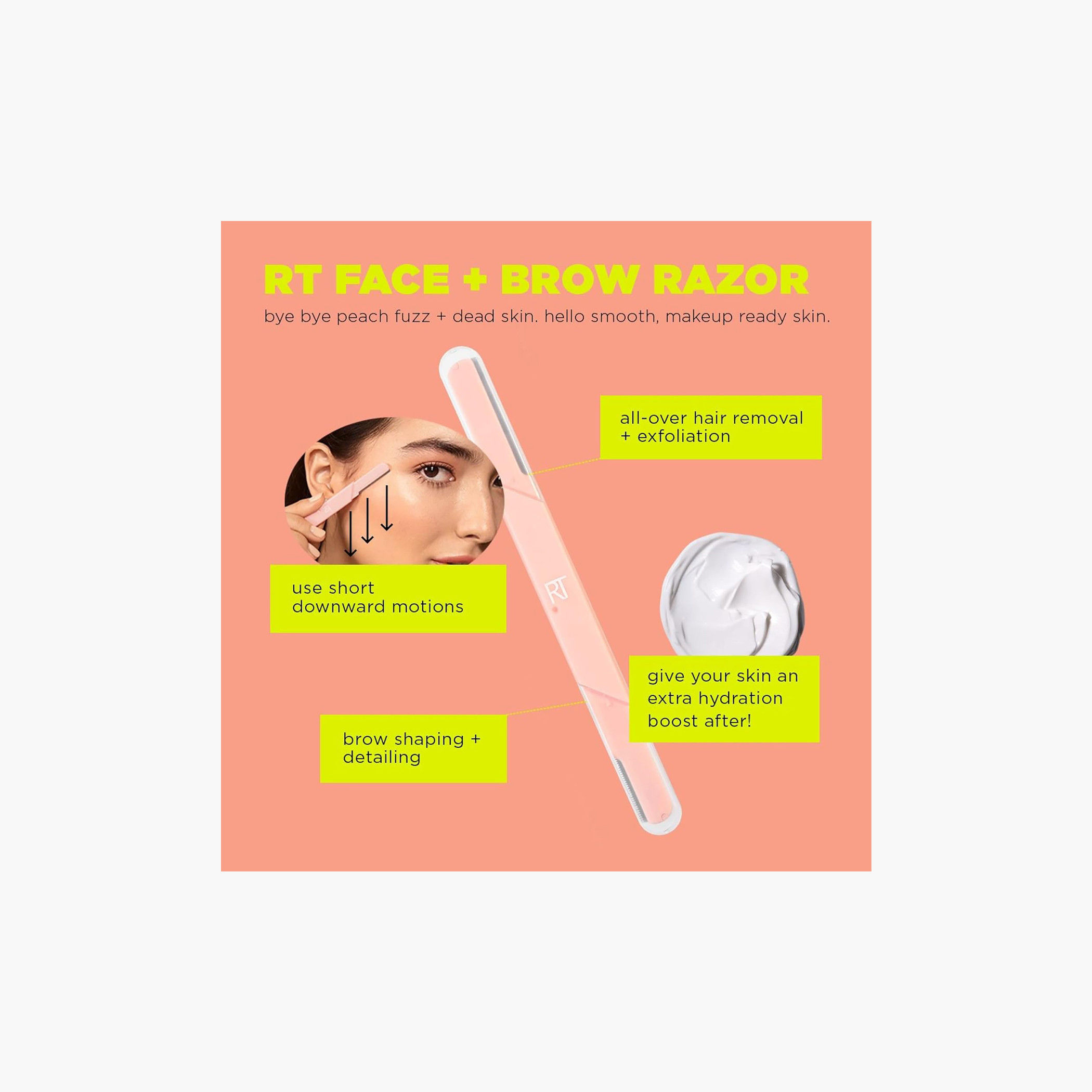 ماكينة حلاقة للوجه والحواجب من ريل تكنيكس - مجموعة من 3 قطع-beautyandpersonalcare-makeup-brushesandaccessories-accessories-image-4