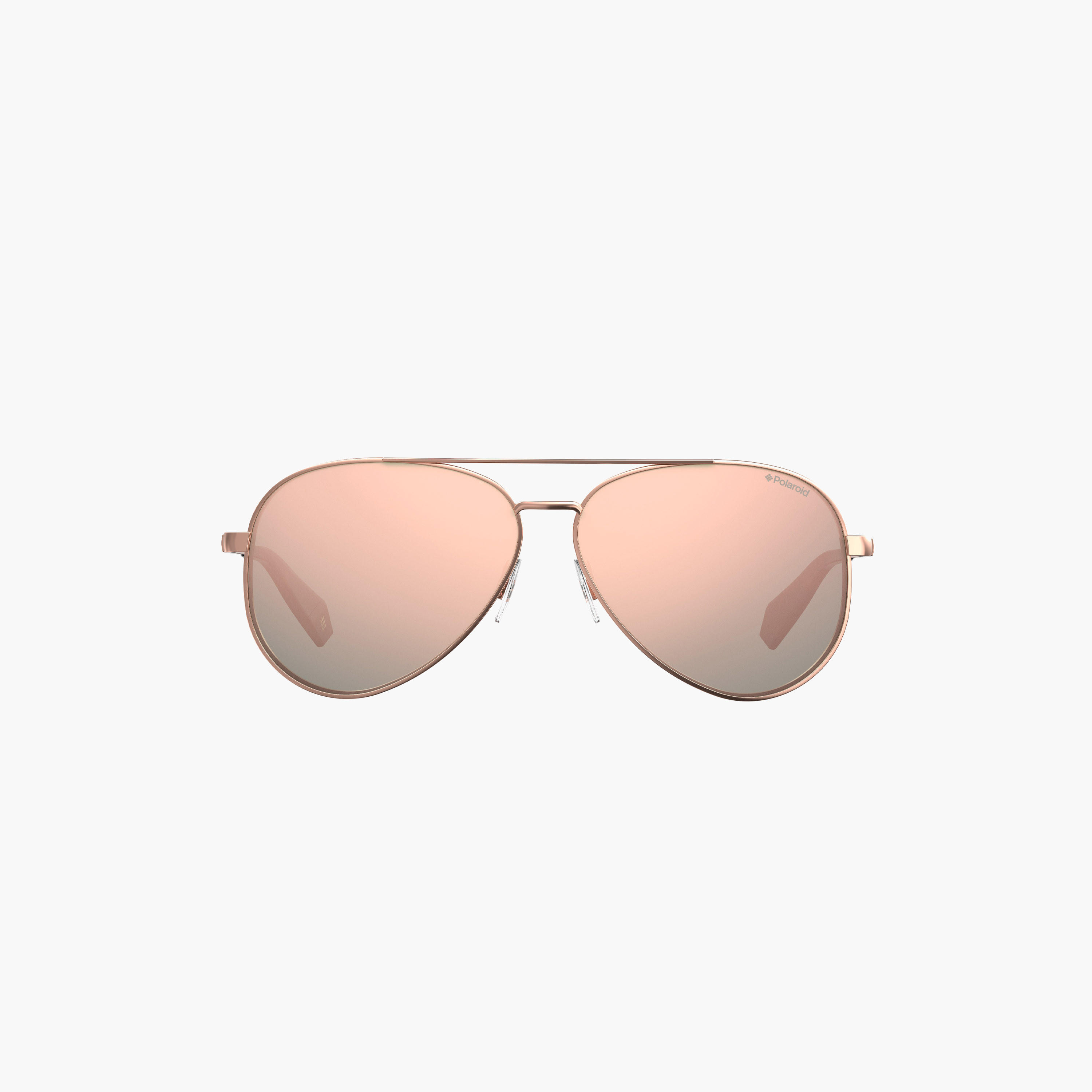 Polaroid Women's UV Protected Rose Gold Multilayer Lens 61 mm Pilot Sunglasses | 201880-women-sunglasses-image-3