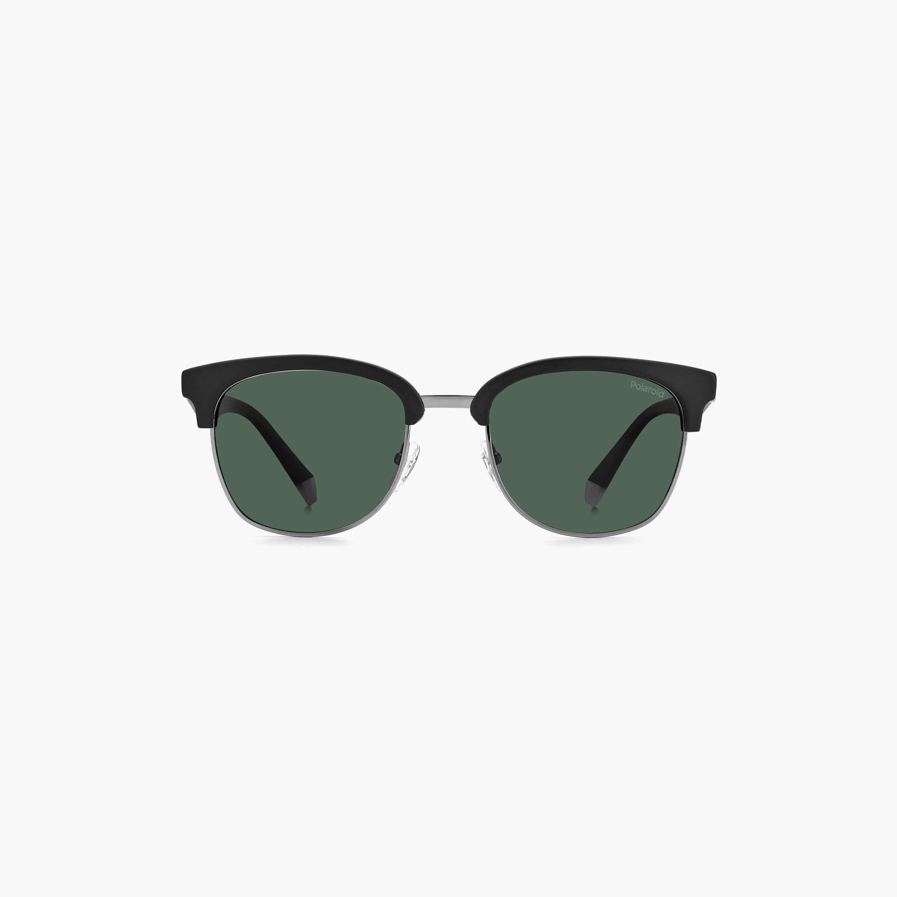 Polaroid Polarized and UV Protected Green Lens 53 mm Browline Sunglasses | 203950-men-sunglasses-image-4