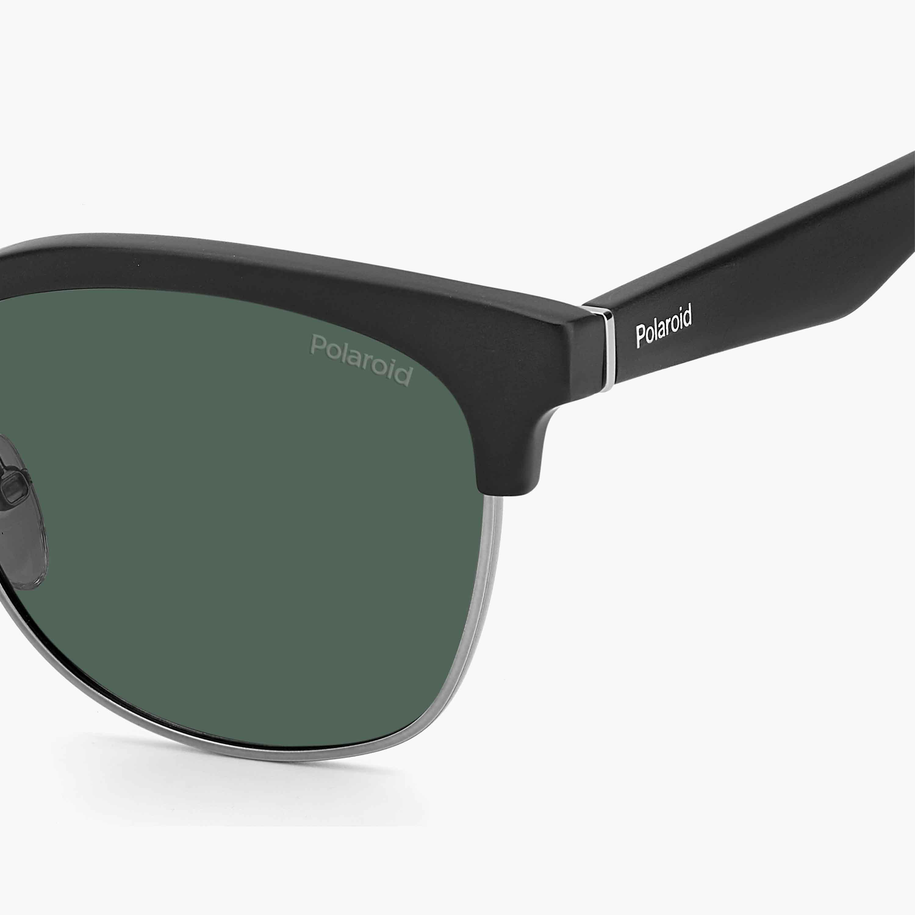 Polaroid Polarized and UV Protected Green Lens 53 mm Browline Sunglasses | 203950-men-sunglasses-image-6