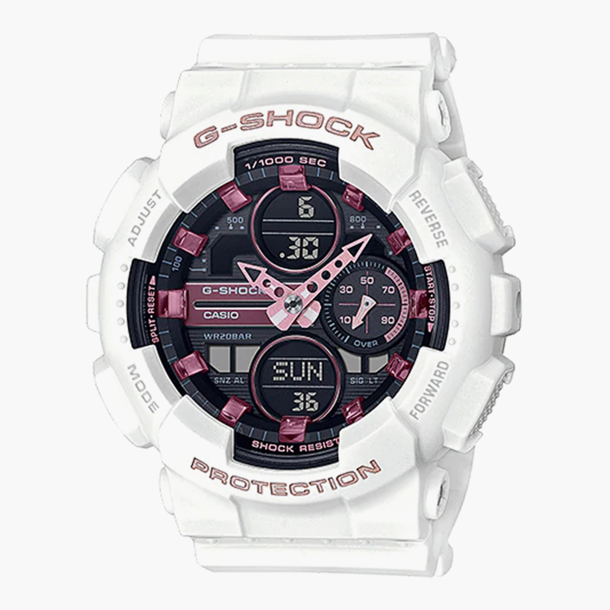 G-Shock Men Resin White Analog-Digital Watch - GMA-S140M-7ADR-men-watchesandjewellery-watches-image-1