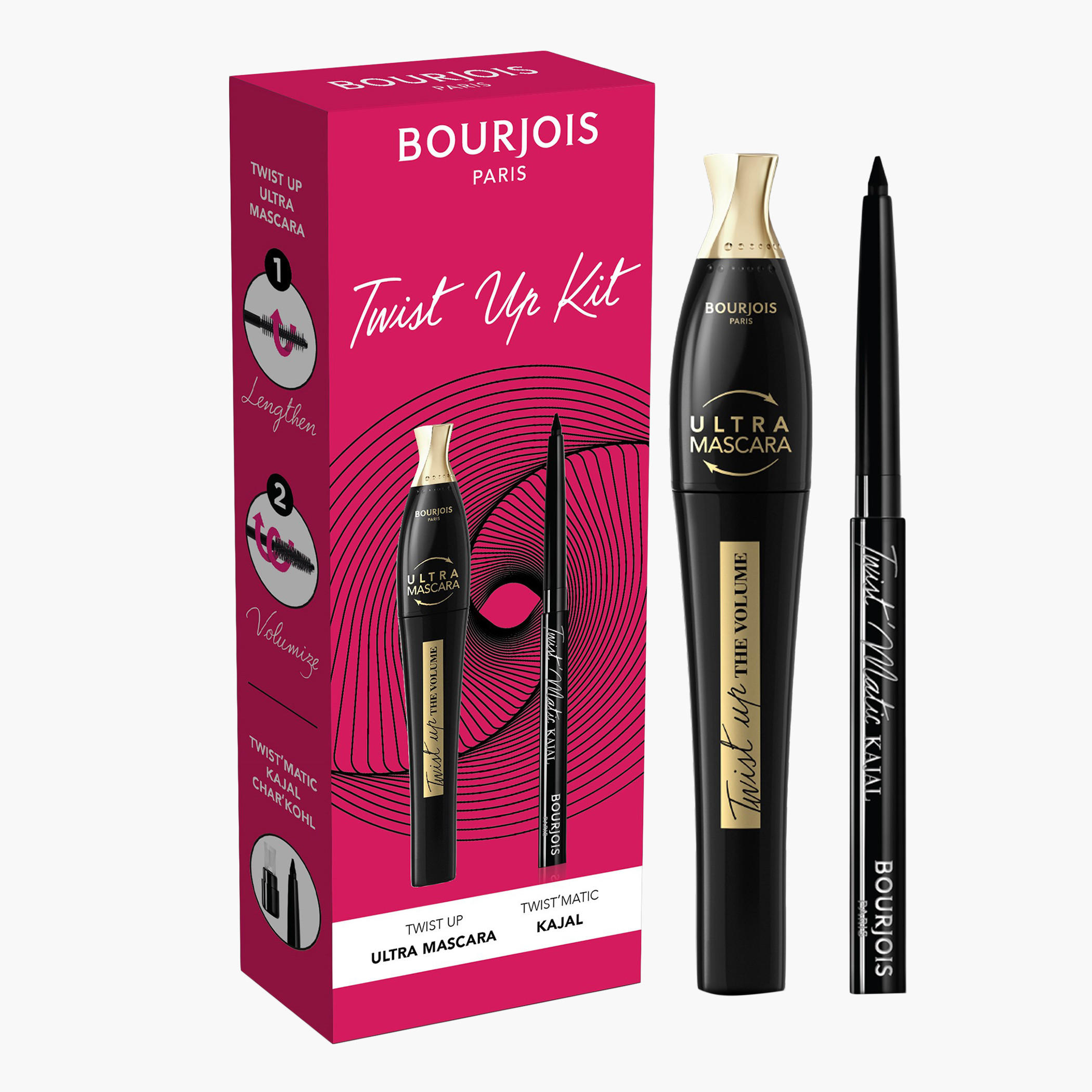Bourjois Twist'matic Ultra Mascara and Kajal Set-beautyandpersonalcare-giftsets-image-1