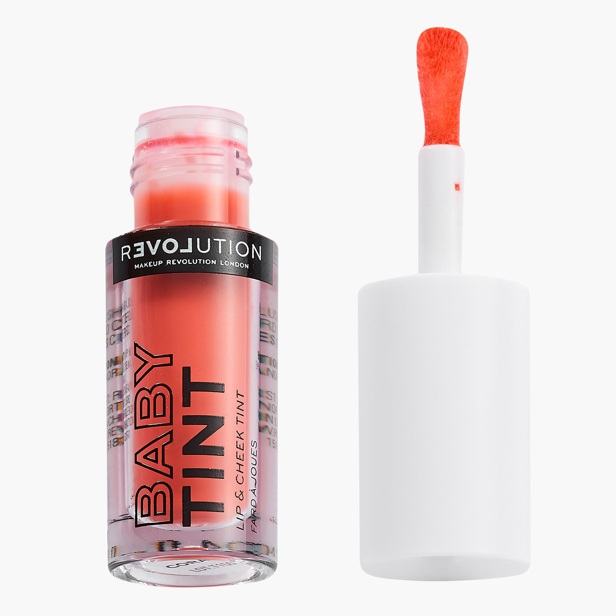 لون للشفاه والخدود بيبي تينت فوشيا من ريفوليوشن ريلوف-beautyandpersonalcare-makeup-lips-lipsticks-image-2
