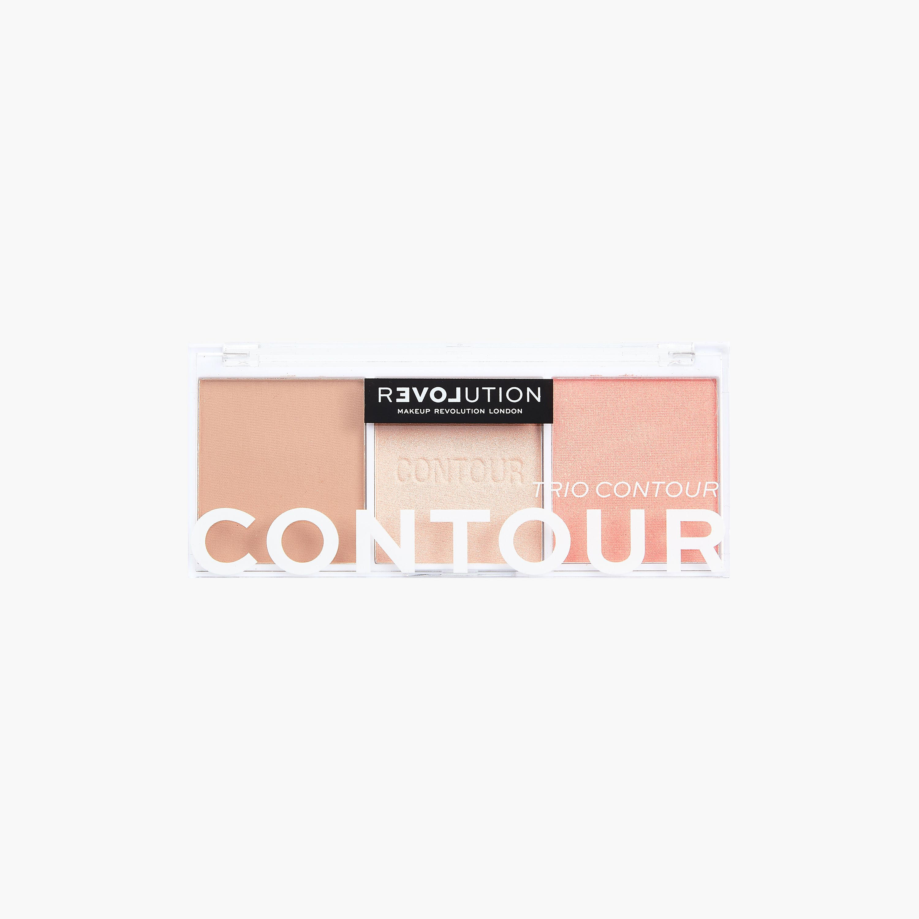 باليت كونتور تريو من ريفولوشن ريلوف-beautyandpersonalcare-makeup-face-contour-image-1