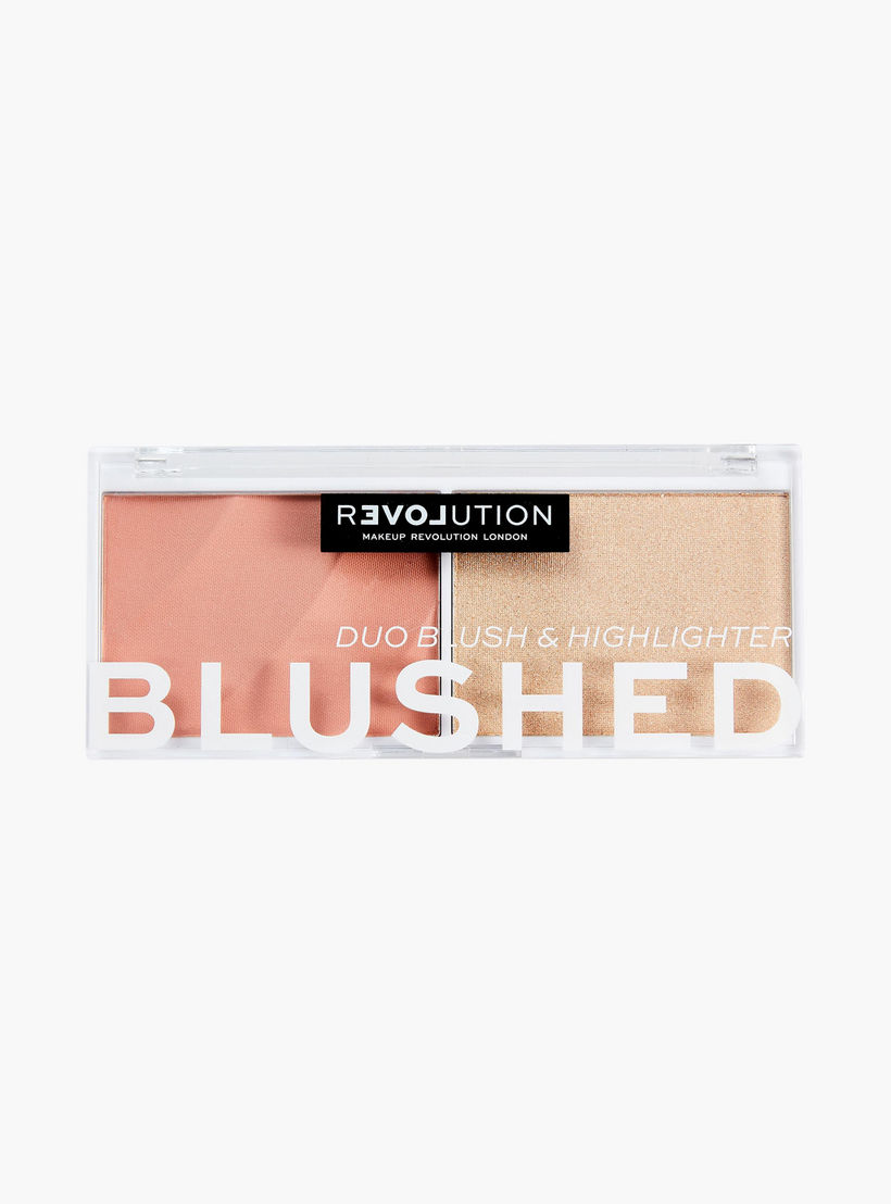 أحمر خدود وهايلايتر ريلوف ديو من ريفوليوشن-beautyandpersonalcare-makeup-face-highlighters-image-1