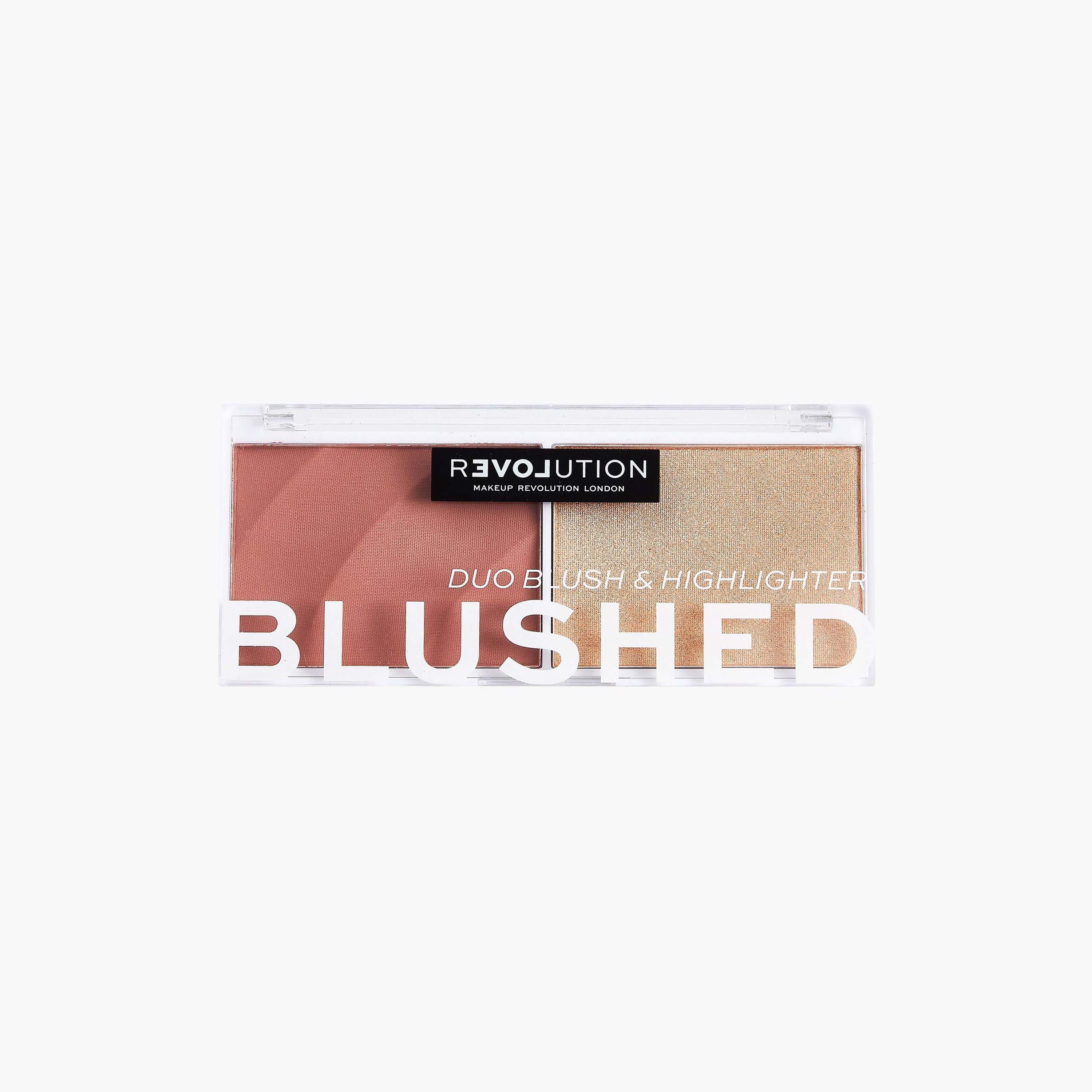 أحمر خدود وهايلايتر ريلوف ديو من ريفوليوشن-beautyandpersonalcare-makeup-face-highlighters-image-1