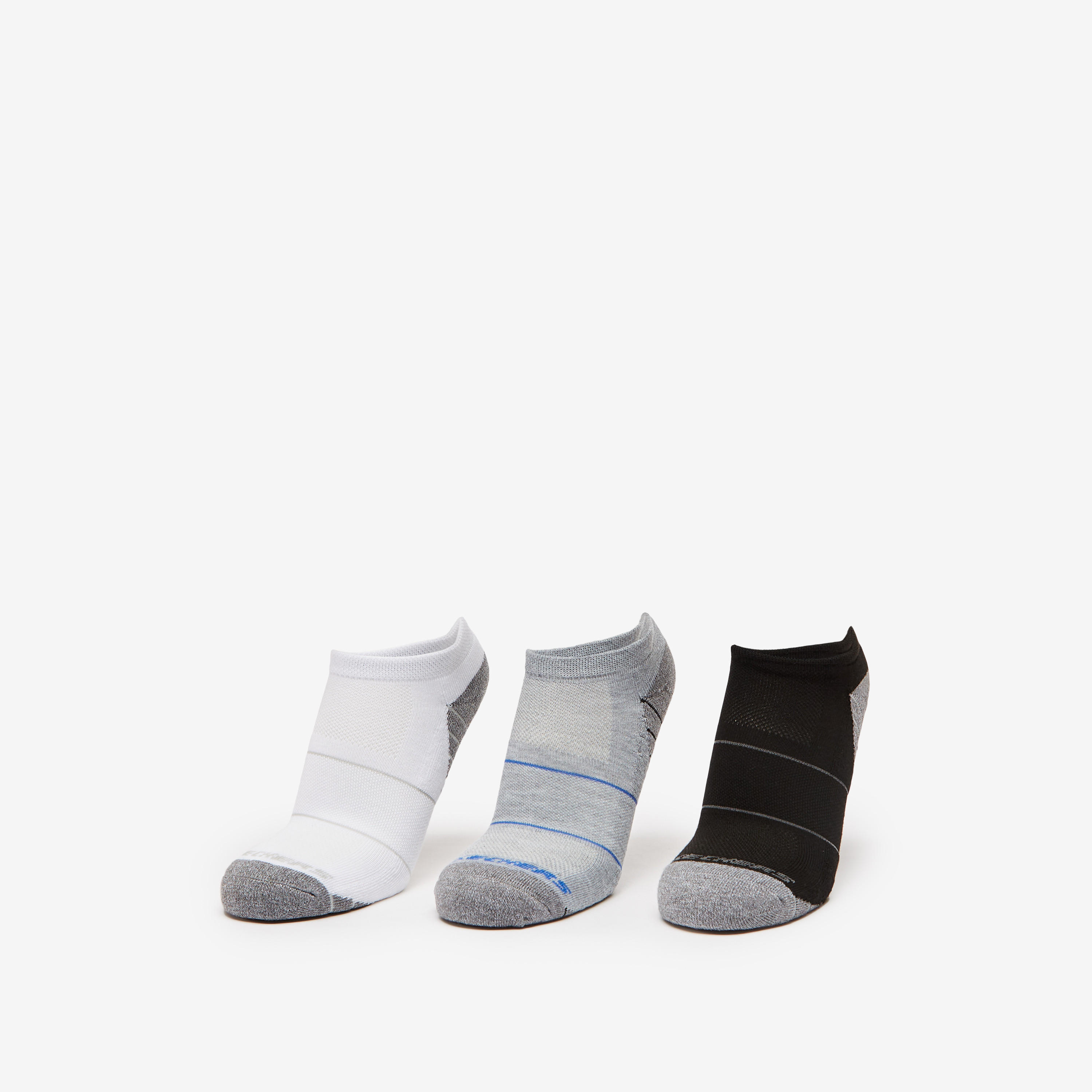 Skechers Men's Extended Terry Low Cut Sports Socks - S114346-041-men-socks-image-1
