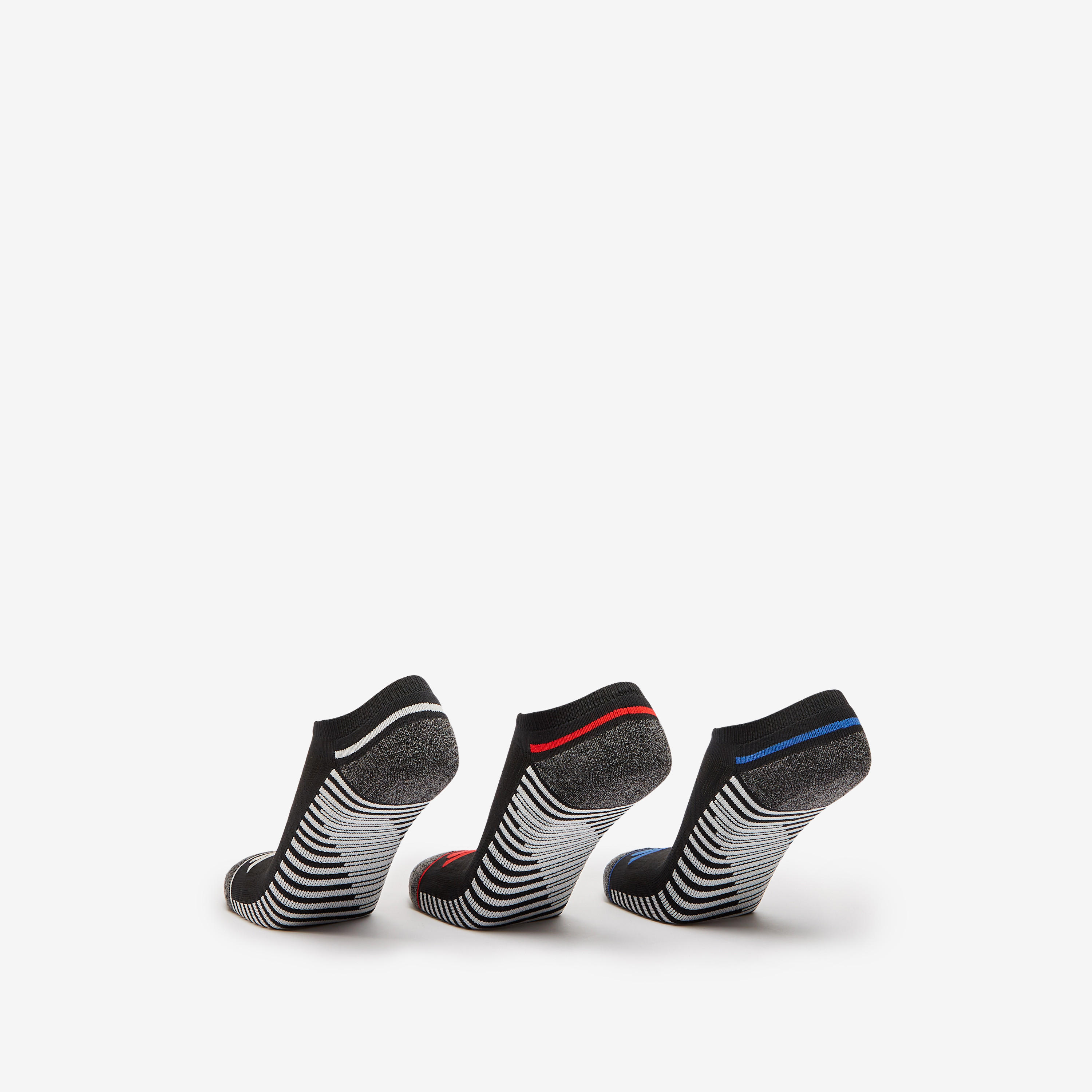 جوارب رياضية سادة من سكيتشرز - طقم 3 أزواج-men-socks-image-3