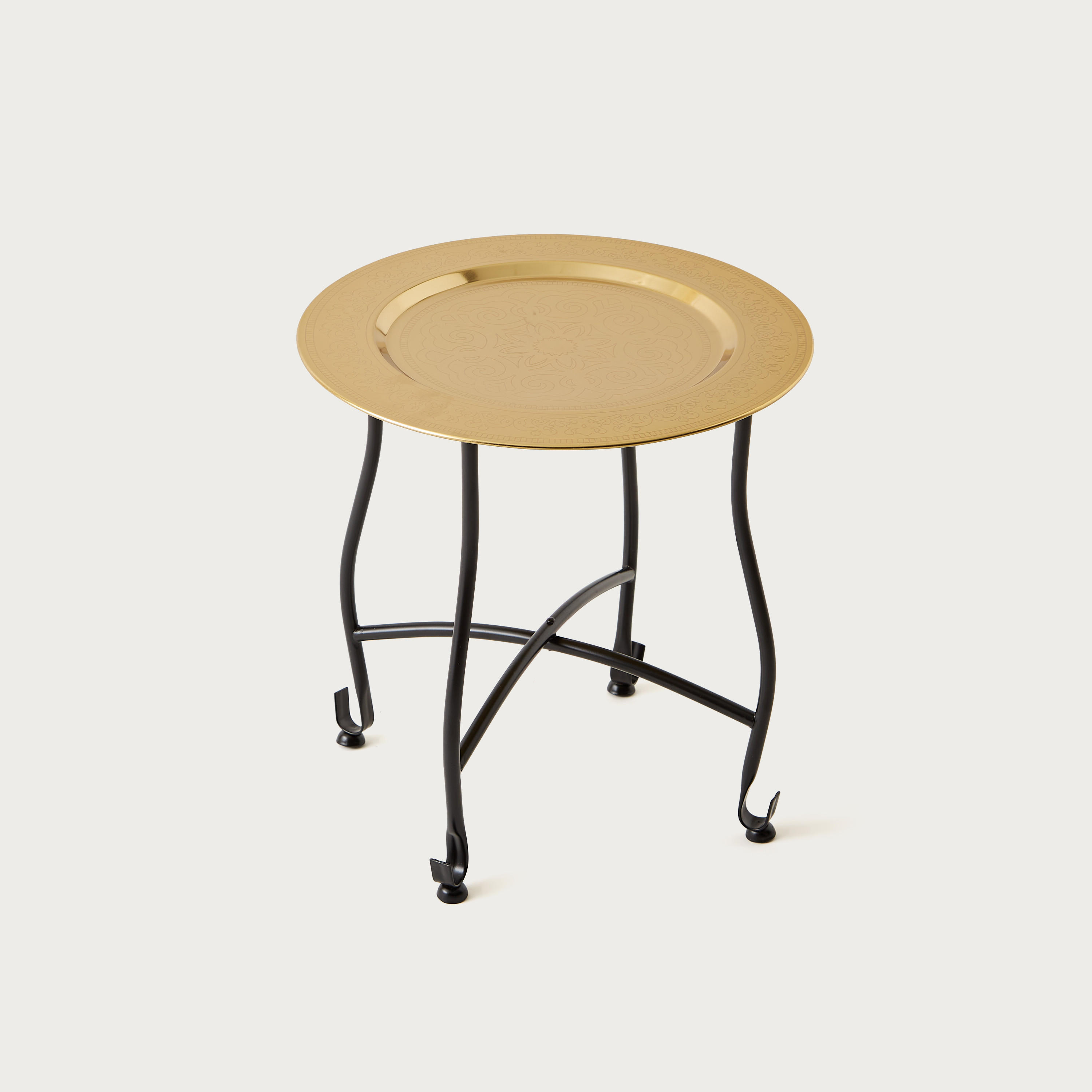 Moroccan Accent Table - 41x41x42 cms-furniture-livingroom-sideandendtables-image-1