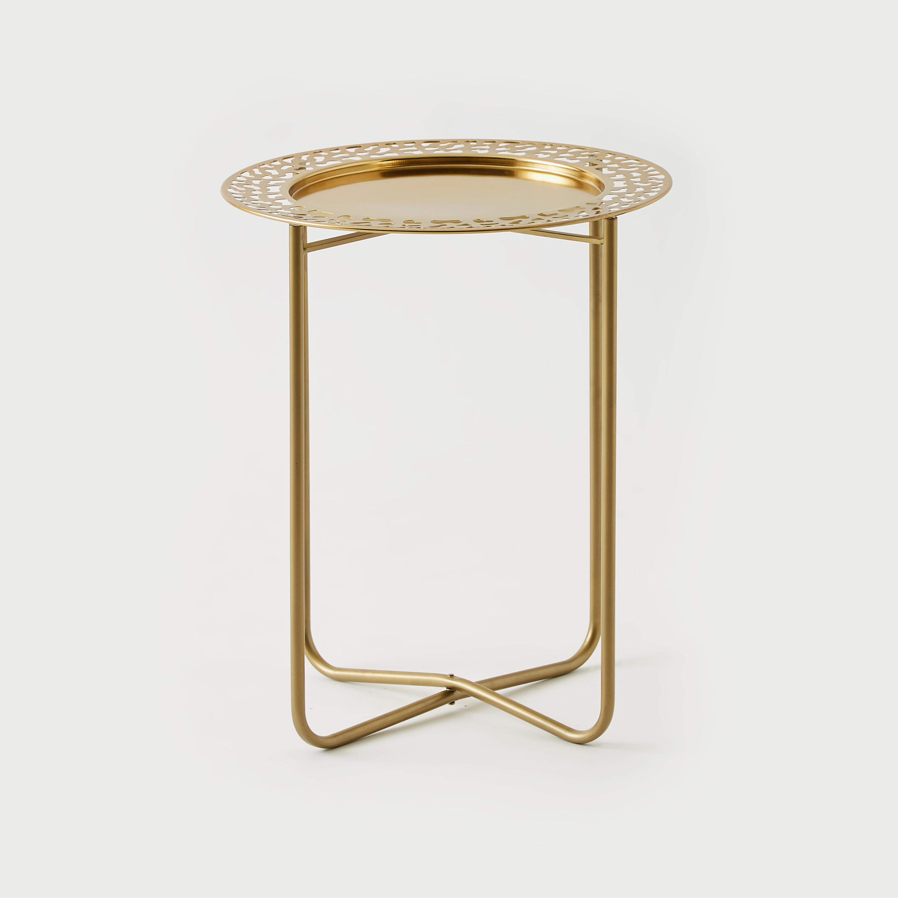 طاولة زينة ميتاليك - 41x41x49 سم-furniture-livingroom-sideandendtables-image-2
