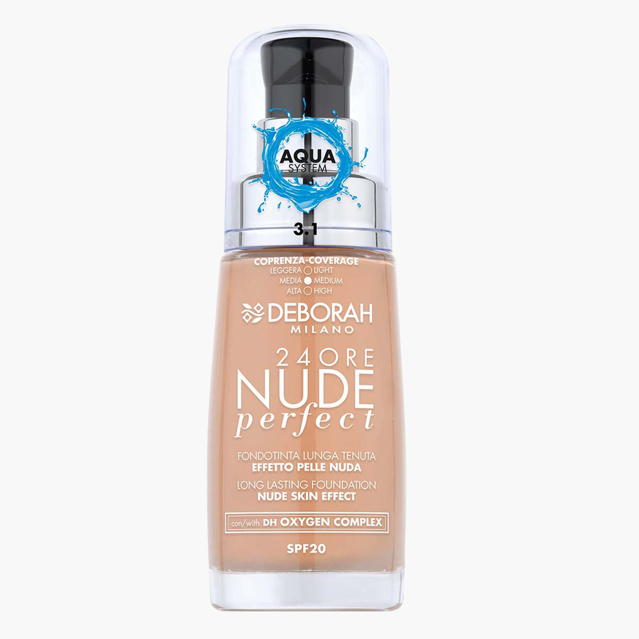 كريم أساس سائل نيود بيرفكت يدوم 24 ساعة من ديبورا ميلانو - 30 مل-beautyandpersonalcare-makeup-face-foundations-image-2