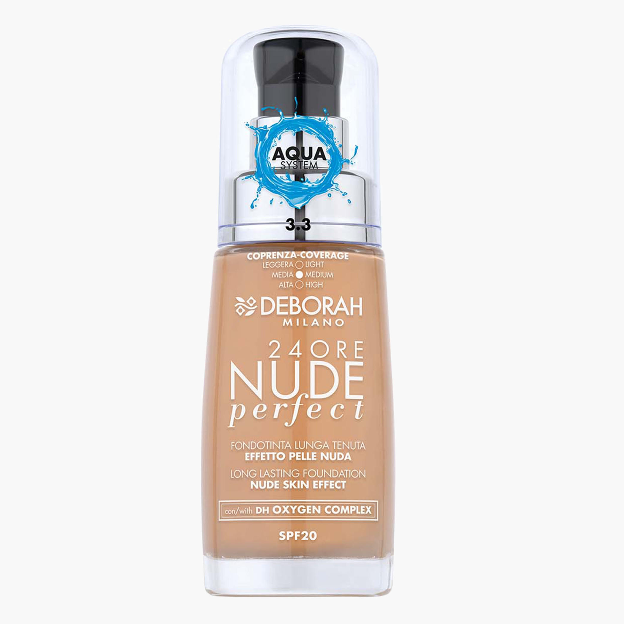 كريم أساس سائل نيود بيرفكت يدوم 24 ساعة من ديبورا ميلانو - 30 مل-beautyandpersonalcare-makeup-face-foundations-image-4