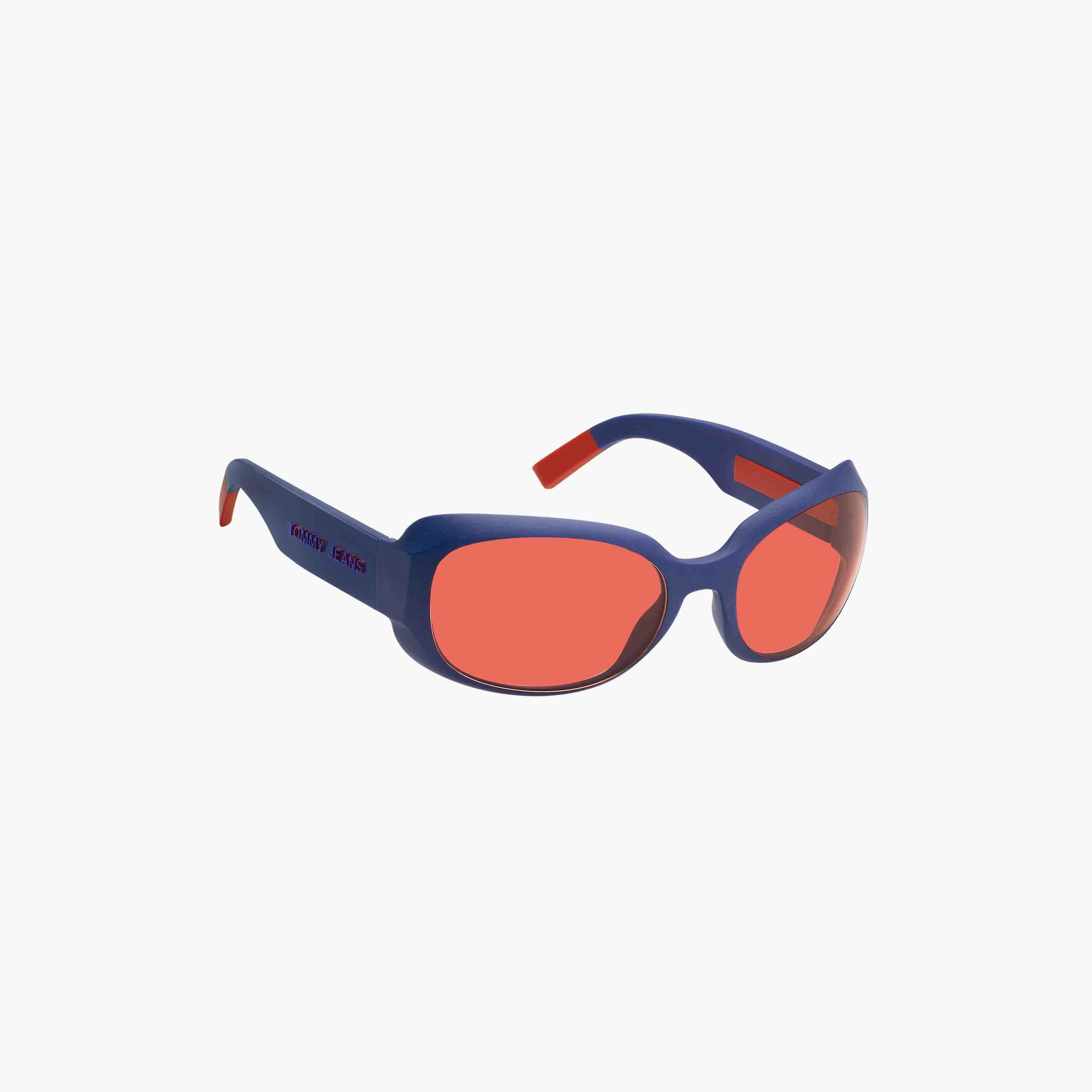 Tommy Hilfiger Women Uv Protected Red Lens Rectangle Sunglass-girls-accessories-sunglasses-image-2