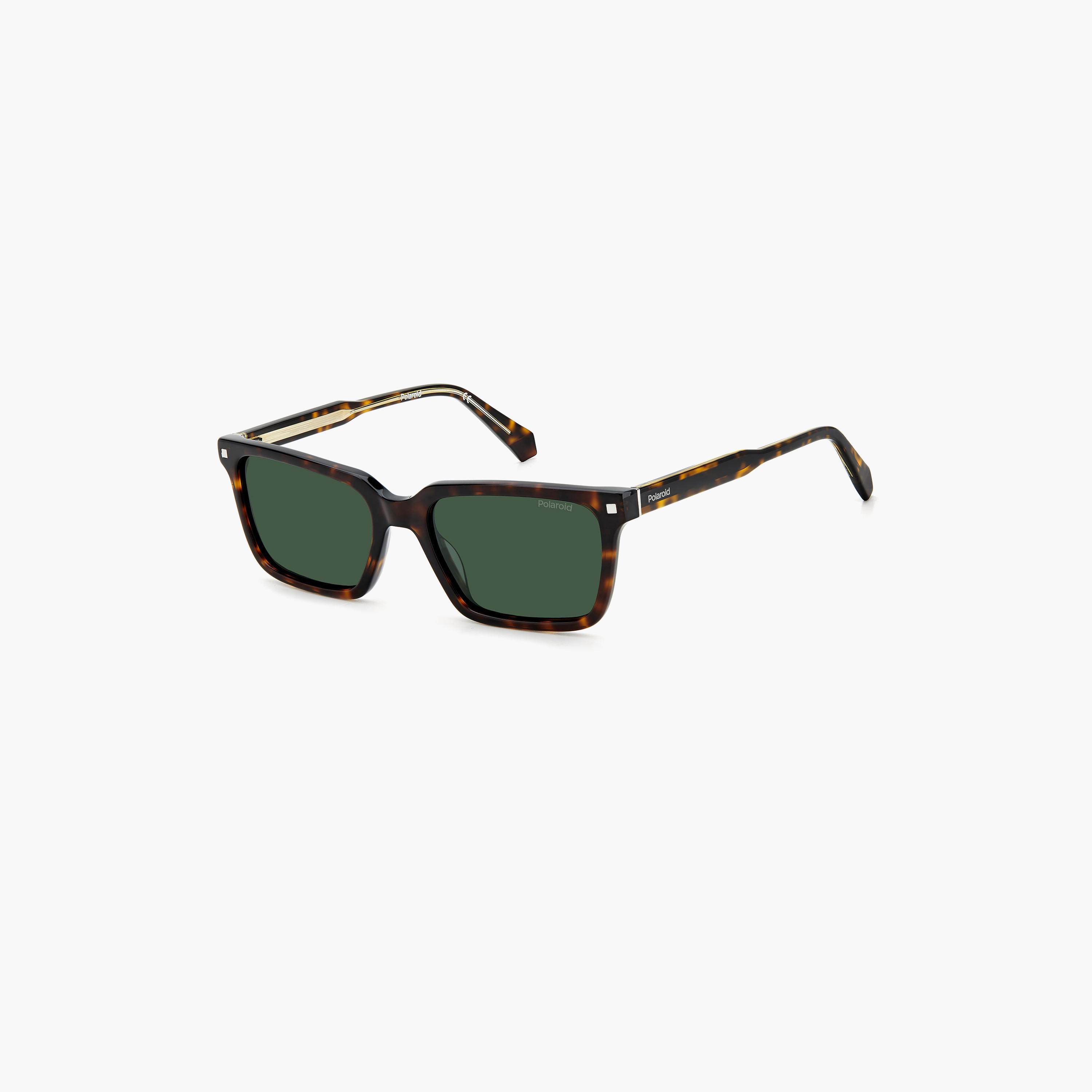 نظارة شمسية مستطيلة مستقطب ومحمي من الأشعة فوق البنفسجية بعدسات خضراء من بولارويد-girls-accessories-sunglasses-image-1