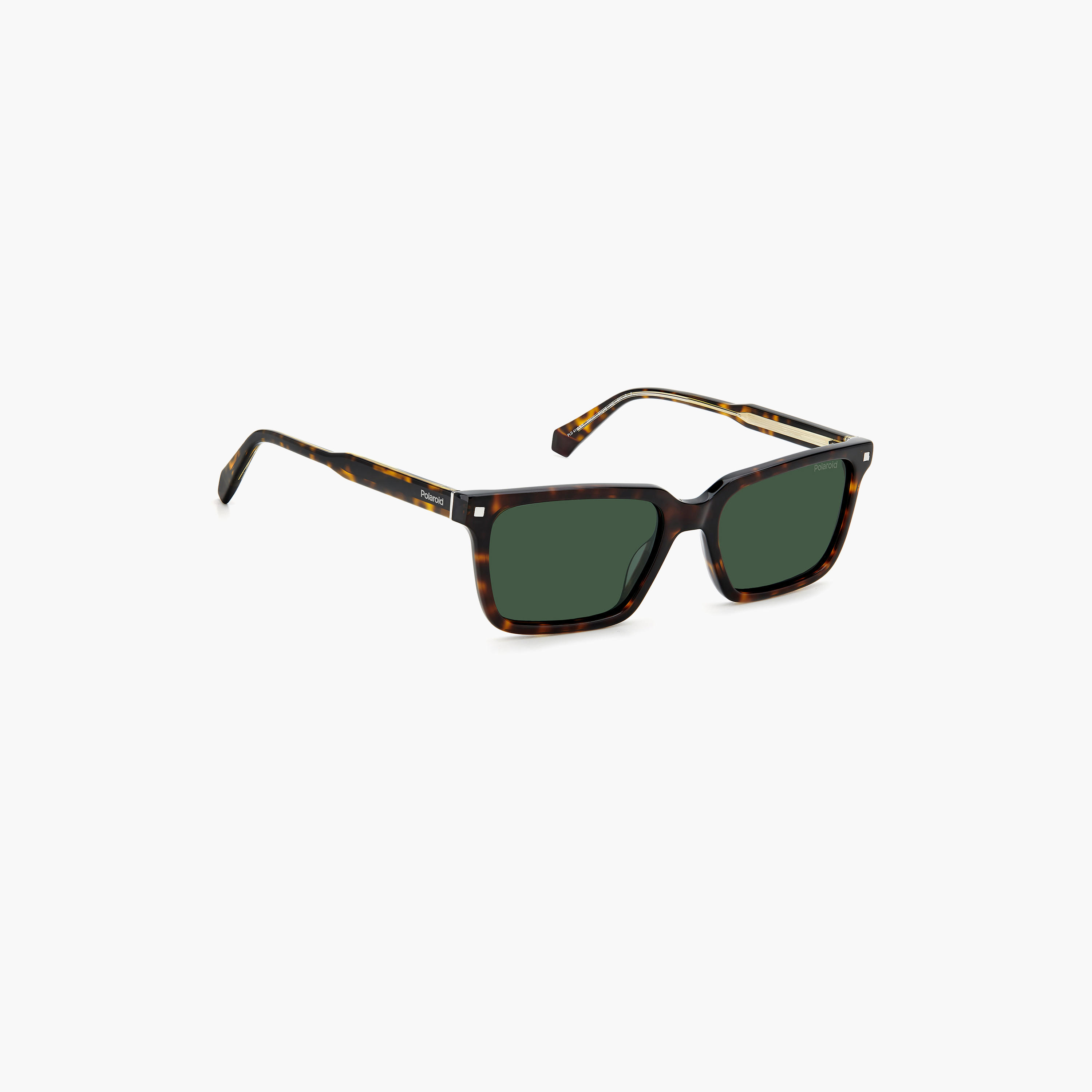 نظارة شمسية مستطيلة مستقطب ومحمي من الأشعة فوق البنفسجية بعدسات خضراء من بولارويد-girls-accessories-sunglasses-image-2