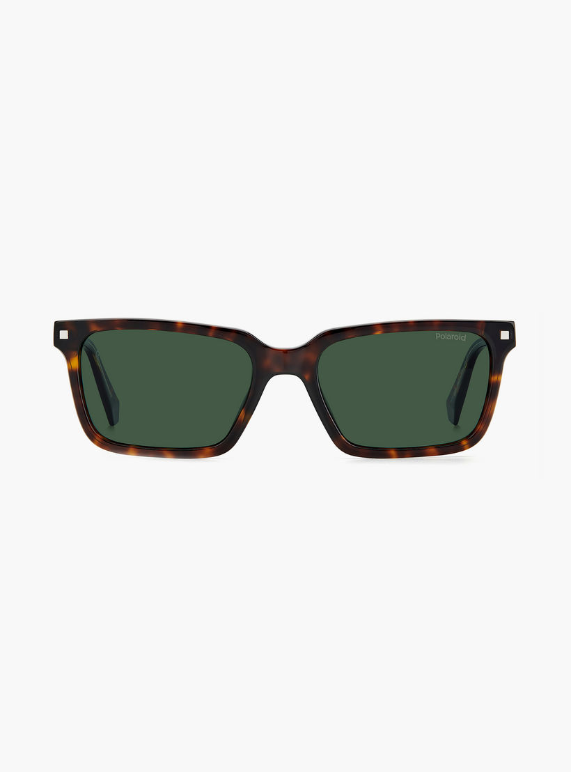 نظارة شمسية مستطيلة مستقطب ومحمي من الأشعة فوق البنفسجية بعدسات خضراء من بولارويد-girls-accessories-sunglasses-image-3