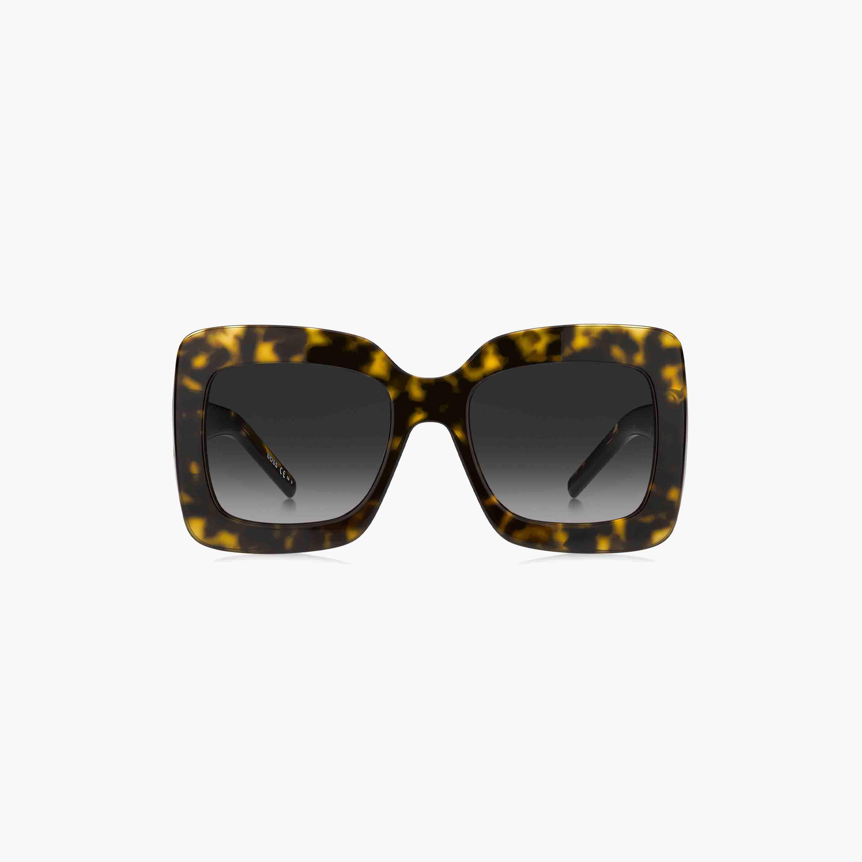 Hugo Boss Women's UV Protected Dark Grey Shaded Lens 54 mm Square Sunglasses | 204980-women-sunglasses-image-3