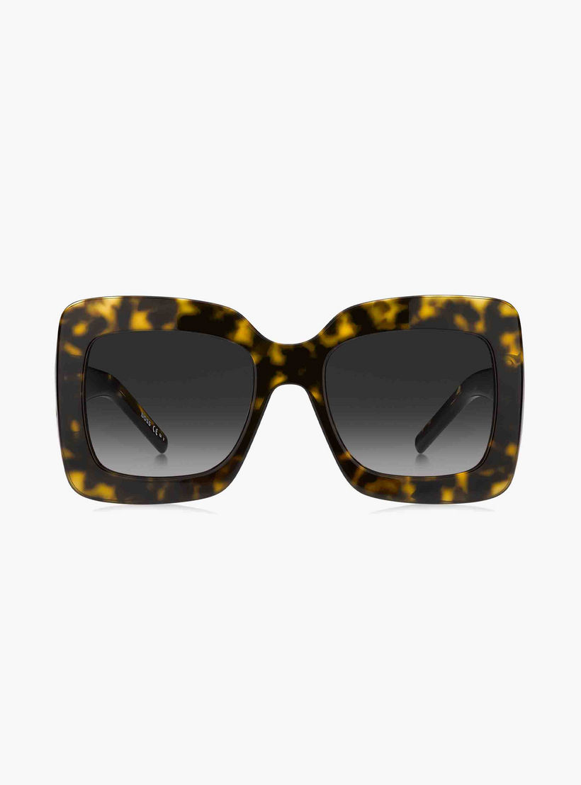 Hugo Boss Women's UV Protected Dark Grey Shaded Lens 54 mm Square Sunglasses | 204980-women-sunglasses-image-3