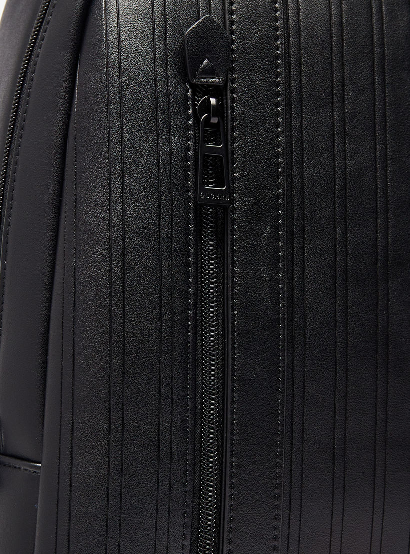 شنطة ظهر بارزة الملمس بسحاب إغلاق وأحزمة قابلة للتعديل من دوتشيني-men-bags-image-4