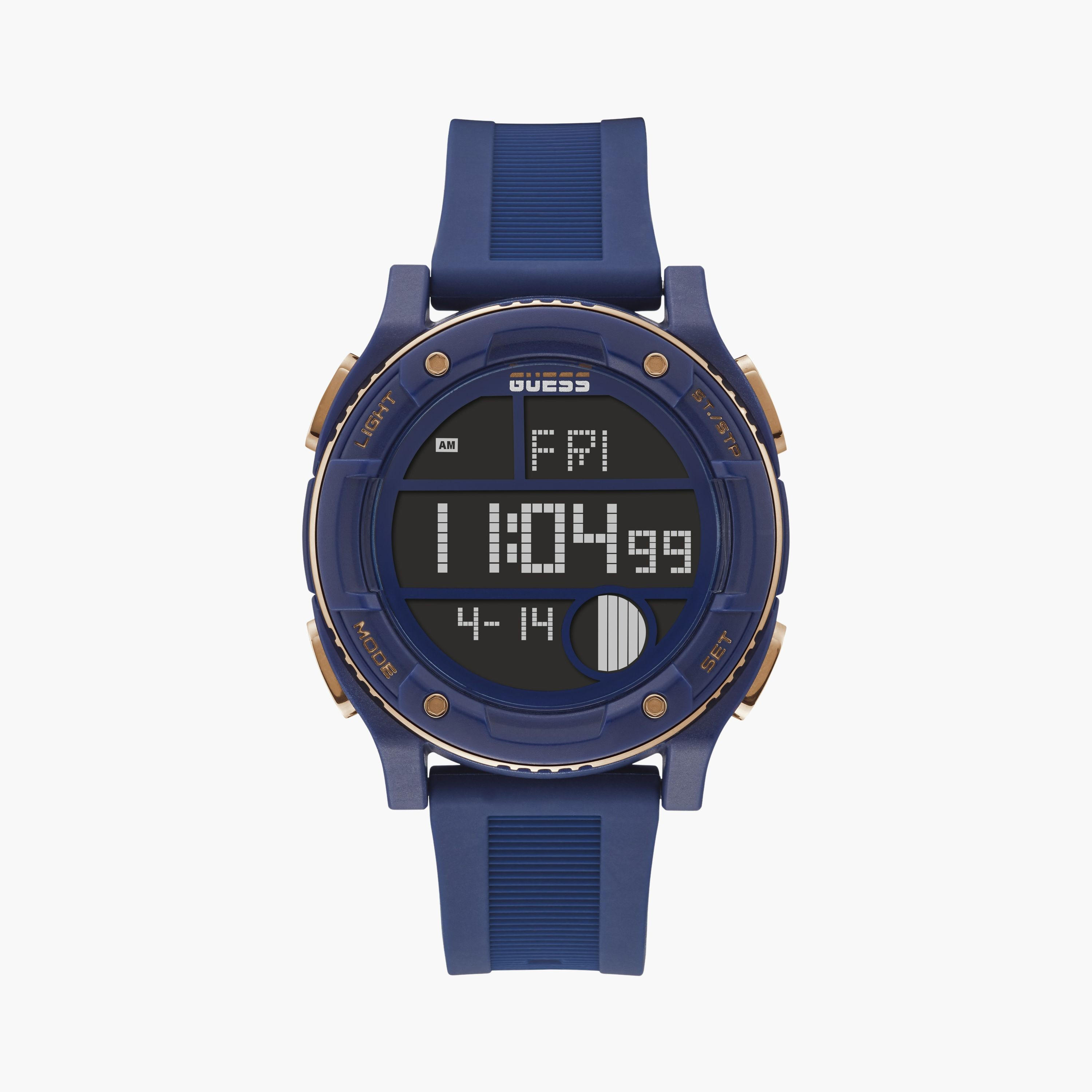 GW0225G2- راقب حزام سيليكون رقميّة أزرق ملك الرجال جيس-men-watchesandjewellery-watches-image-1