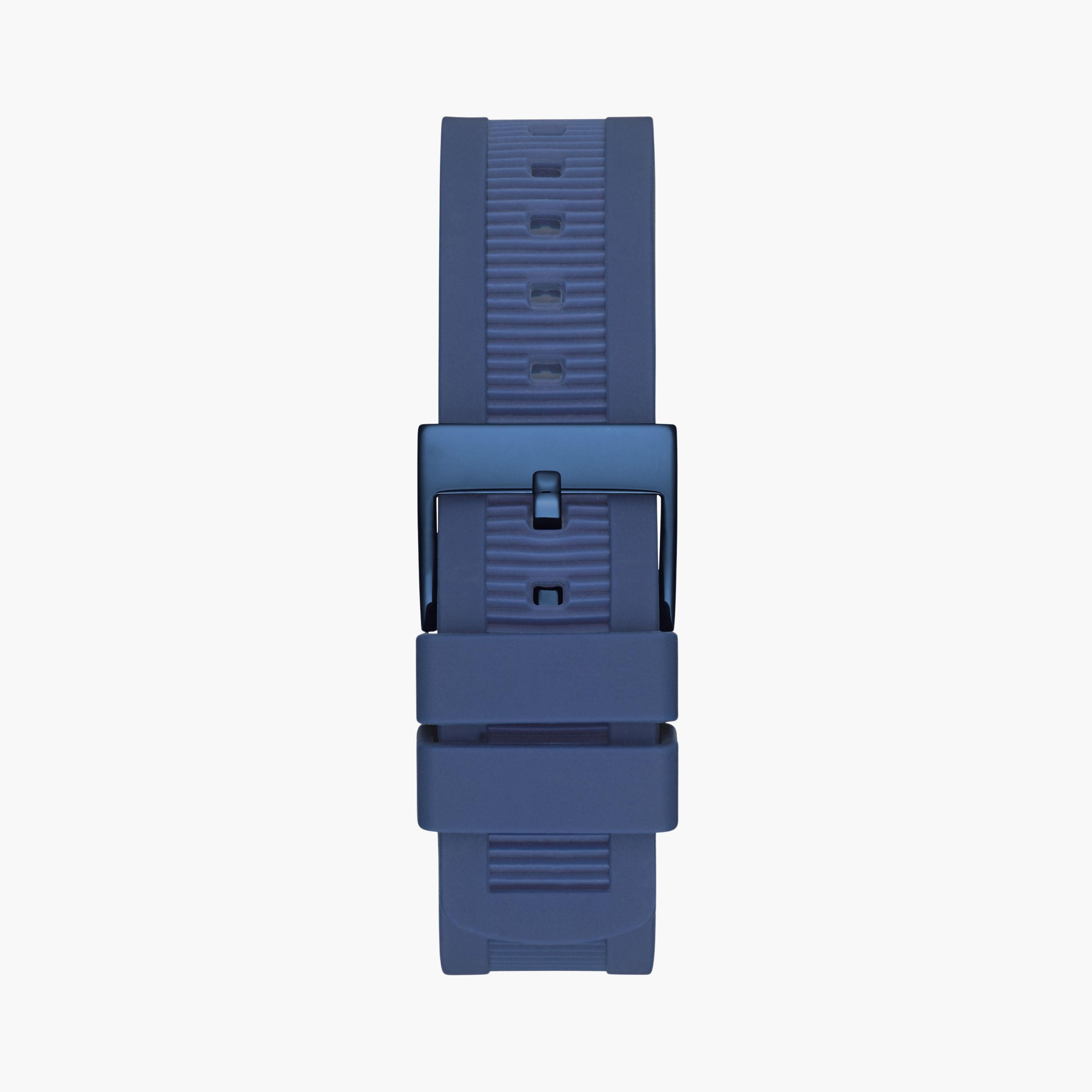 Guess Men Silicone Blue Strap Digital Watch - GW0225G2-men-watchesandjewellery-watches-image-3