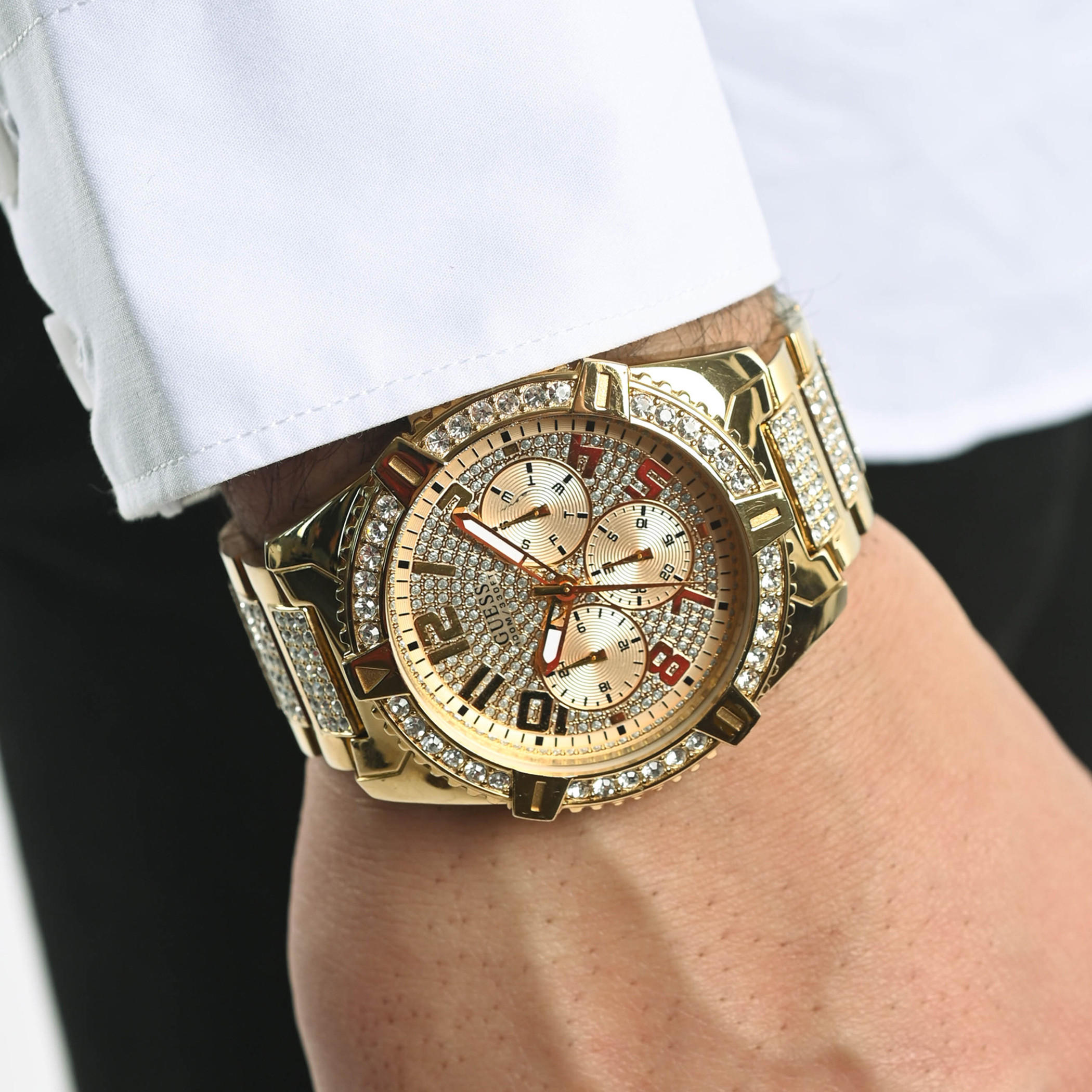 W0799G2- راقب حزام  تناظرية ذهبي ملك الرجال جيس-men-watchesandjewellery-watches-image-2