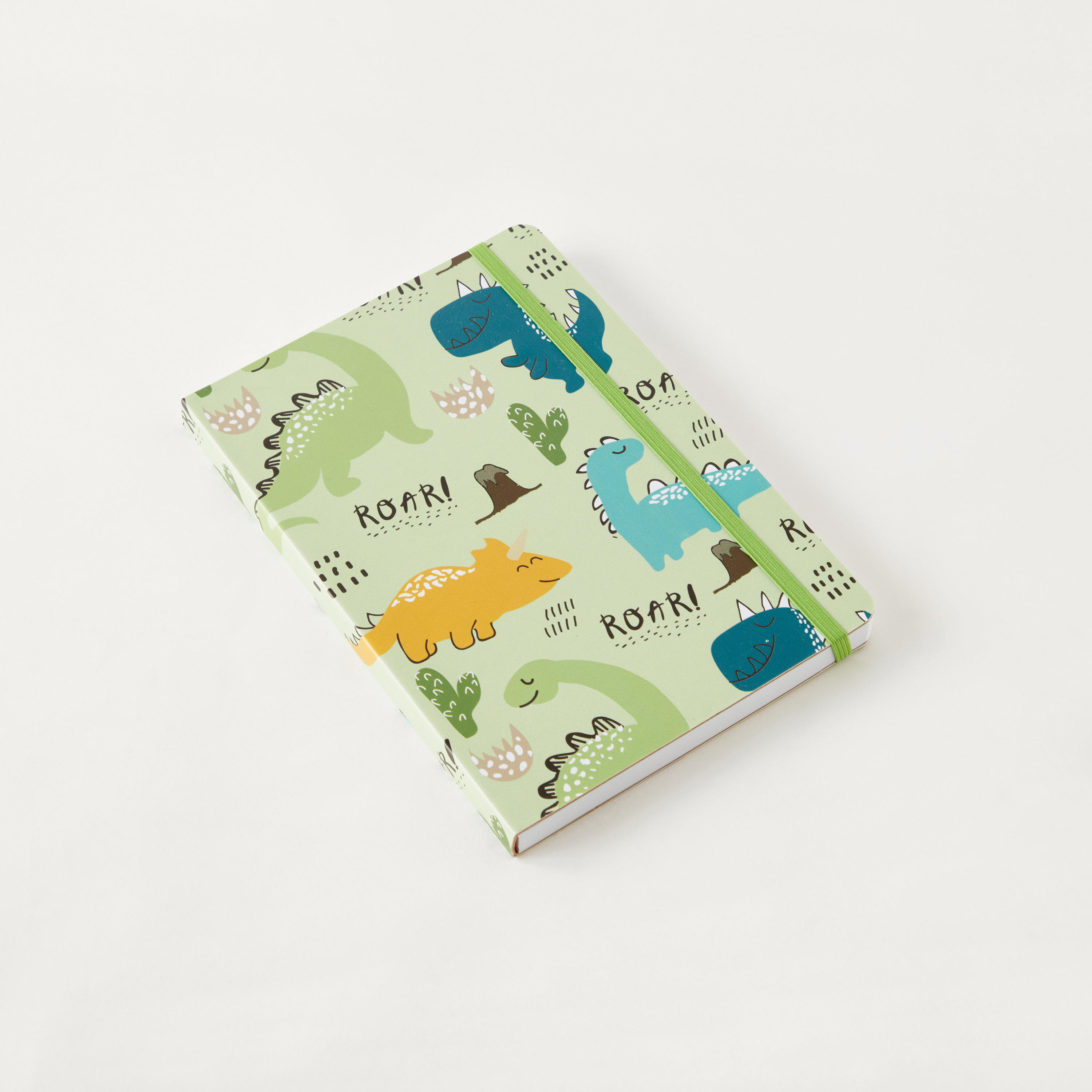 Dinosaur Print A5 Planner Notebook-school-stationery-notebooks-image-2