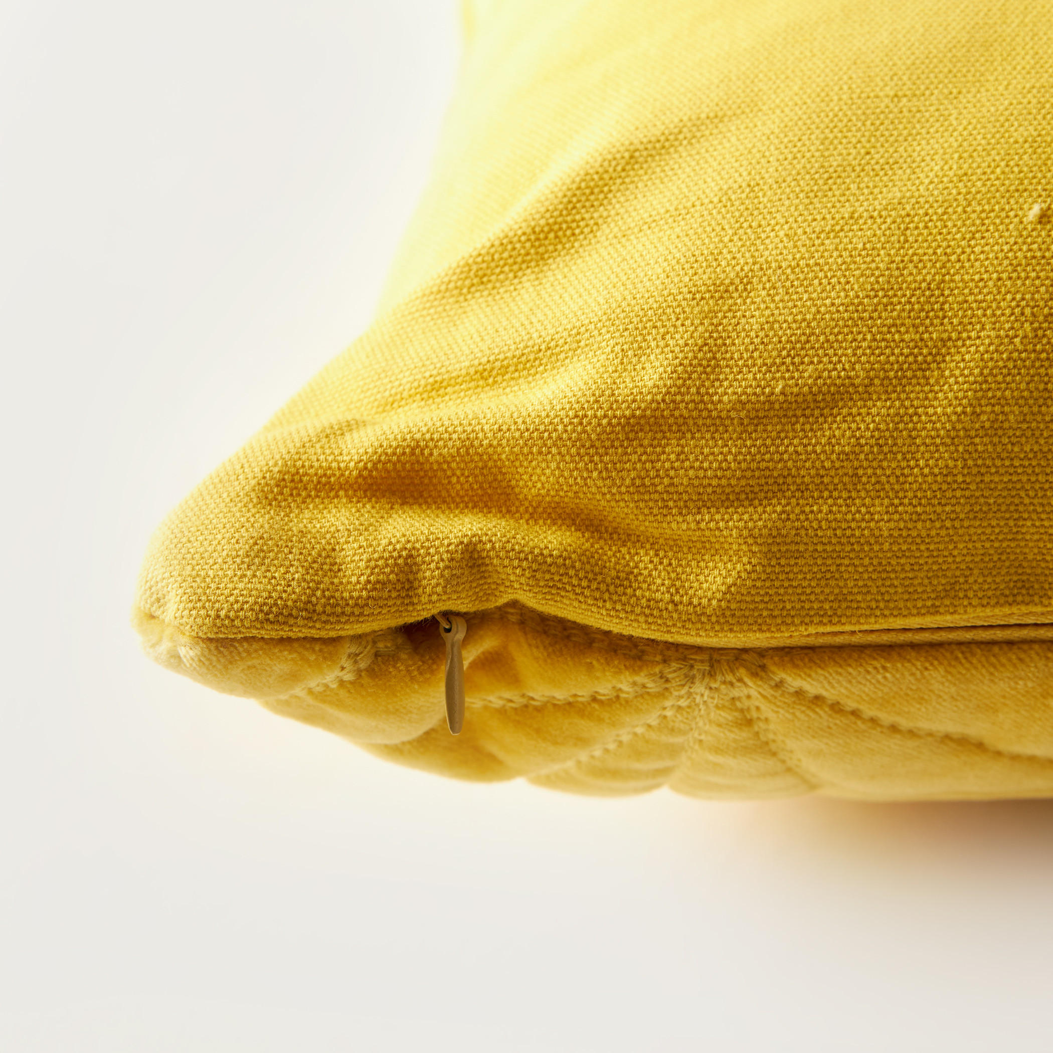 Quilted Velvet Filled Cushion with Zip Closure - 45x45 cms-household-cushionsandthrows-cushioncovers-image-3