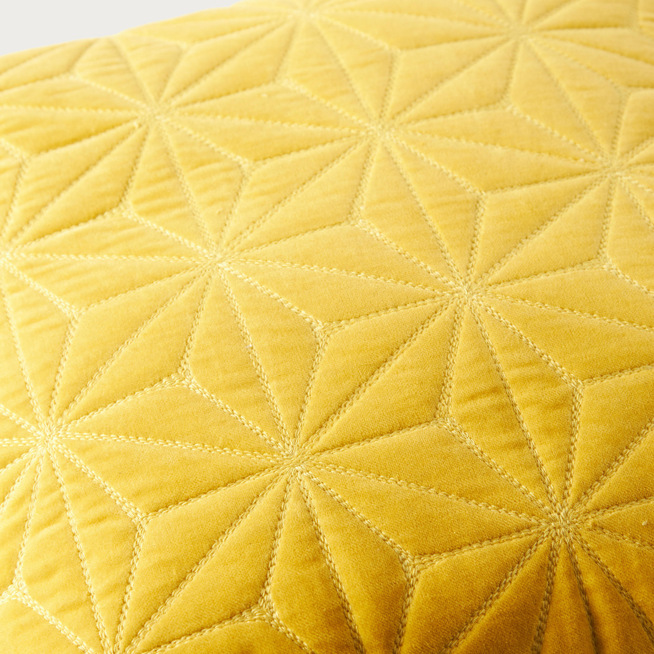 Quilted Velvet Filled Cushion with Zip Closure - 45x45 cms-household-cushionsandthrows-cushioncovers-image-4